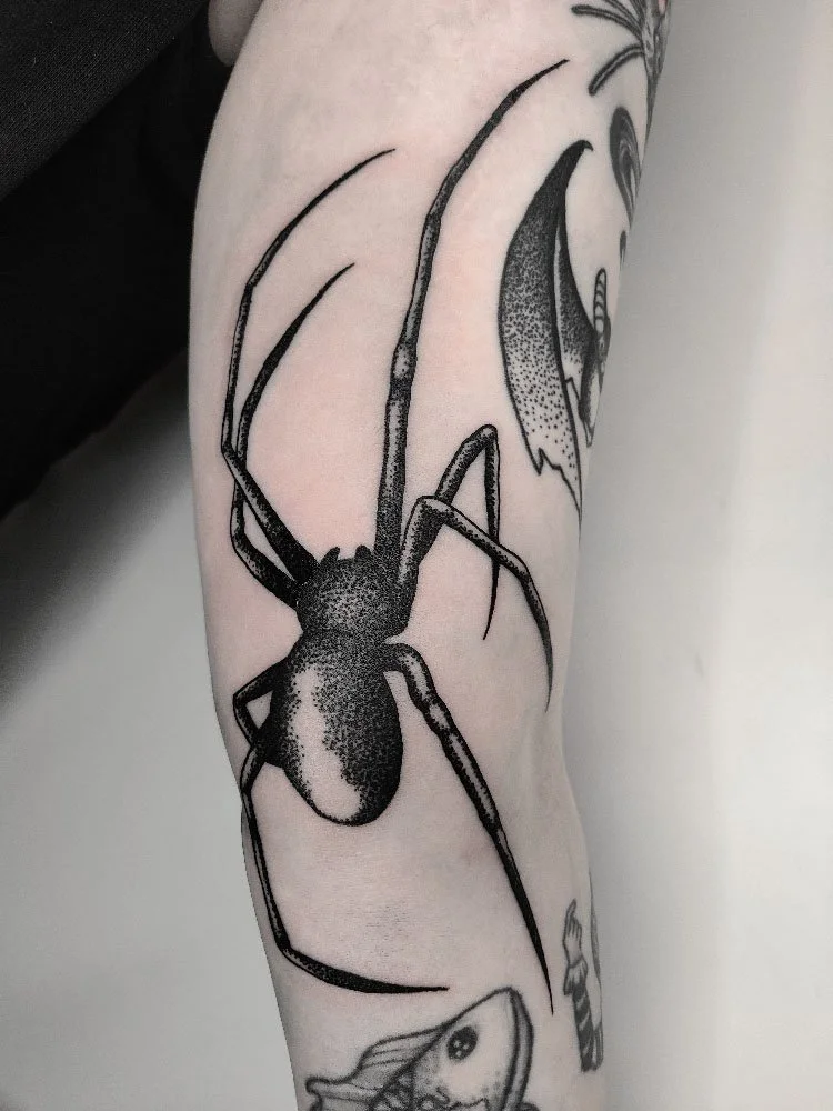 hämähäkki tatuointi spider tattoo
