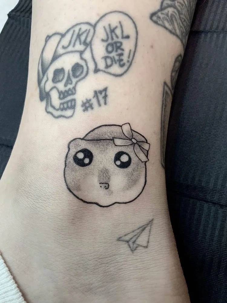 hamsteri tatuointi hamster tattoo meme meemi