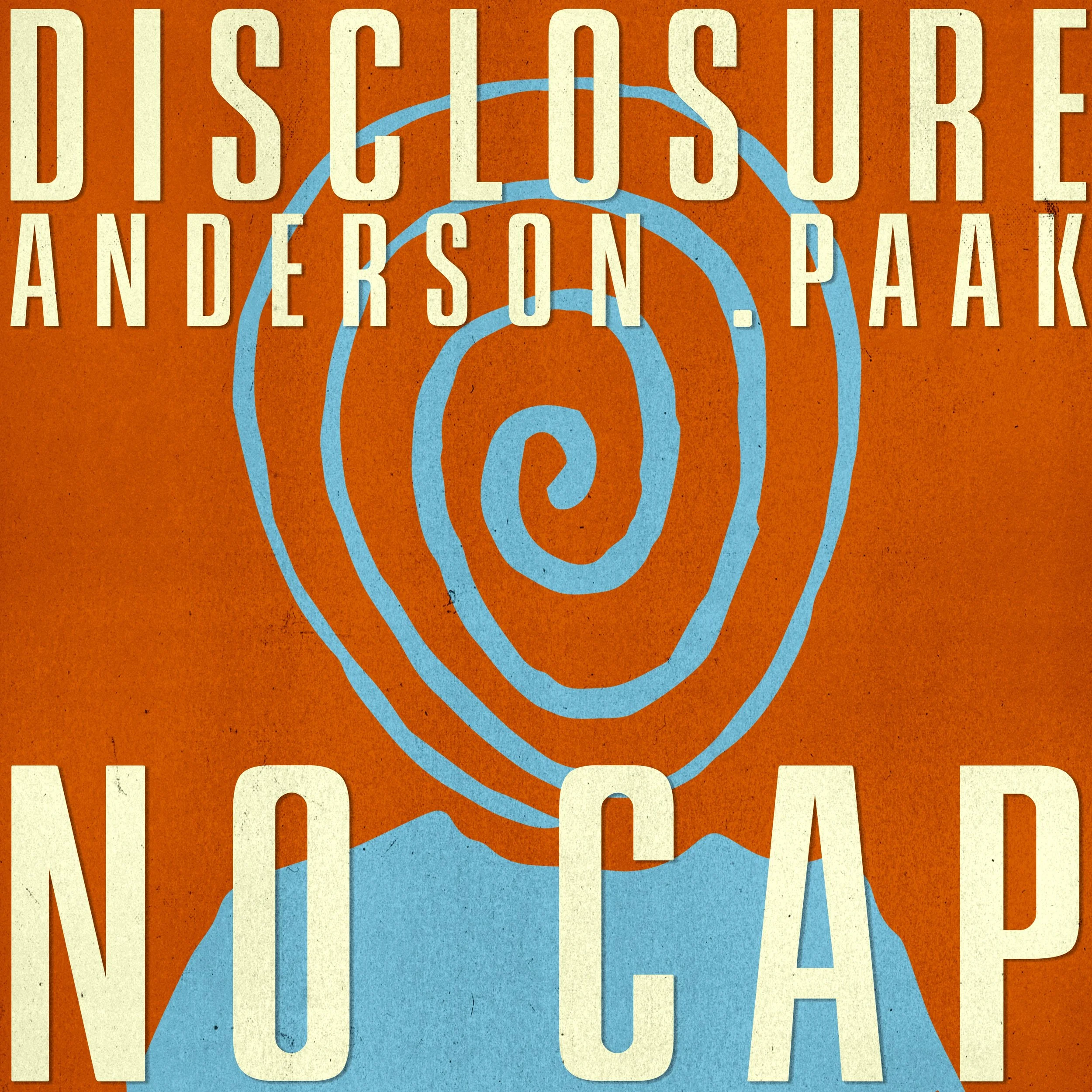 Disclosure & Anderson .Paak No Cap Artwork