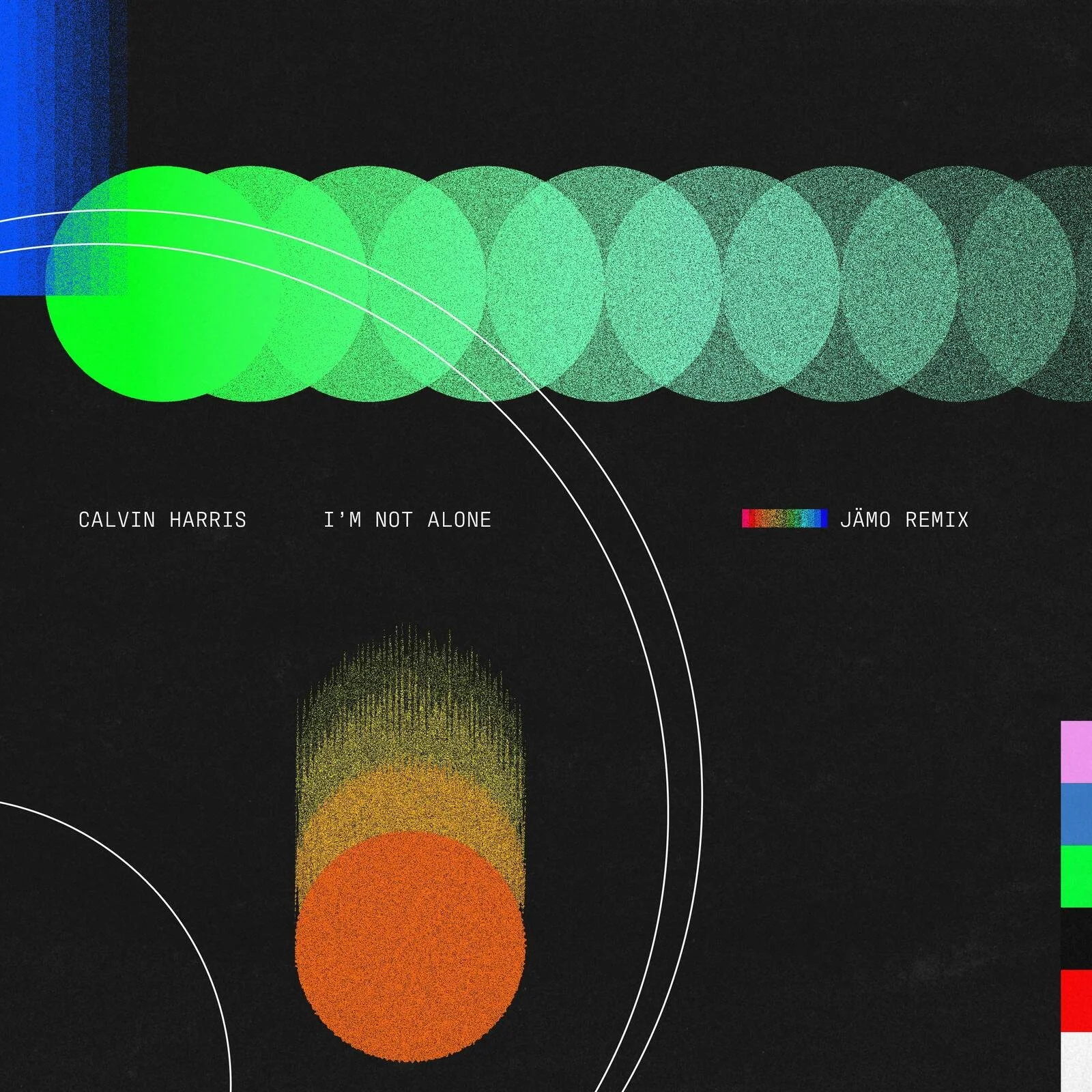 JAMO Remix of Calvin Harris "I Am Not Alone" Artwork