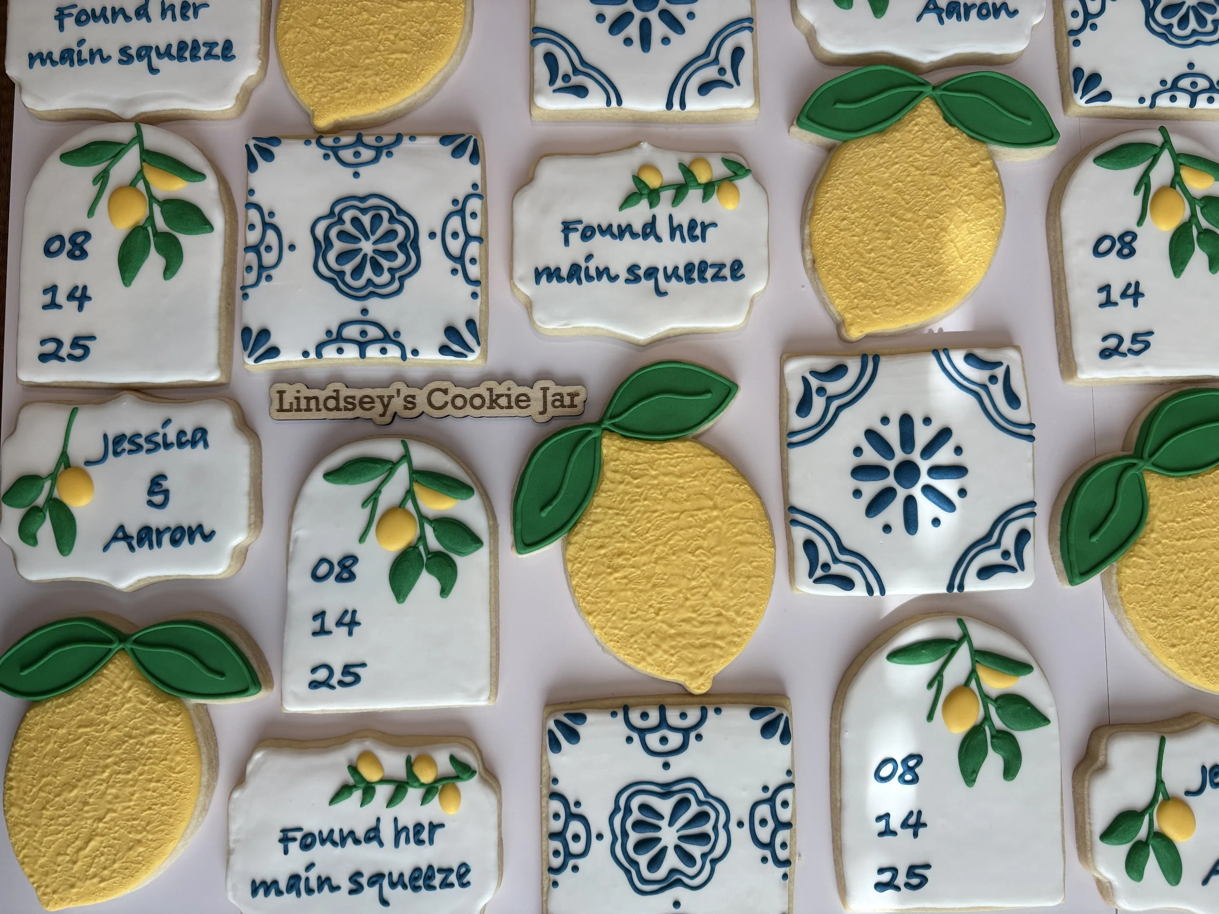 Vanilla with Lemon icing