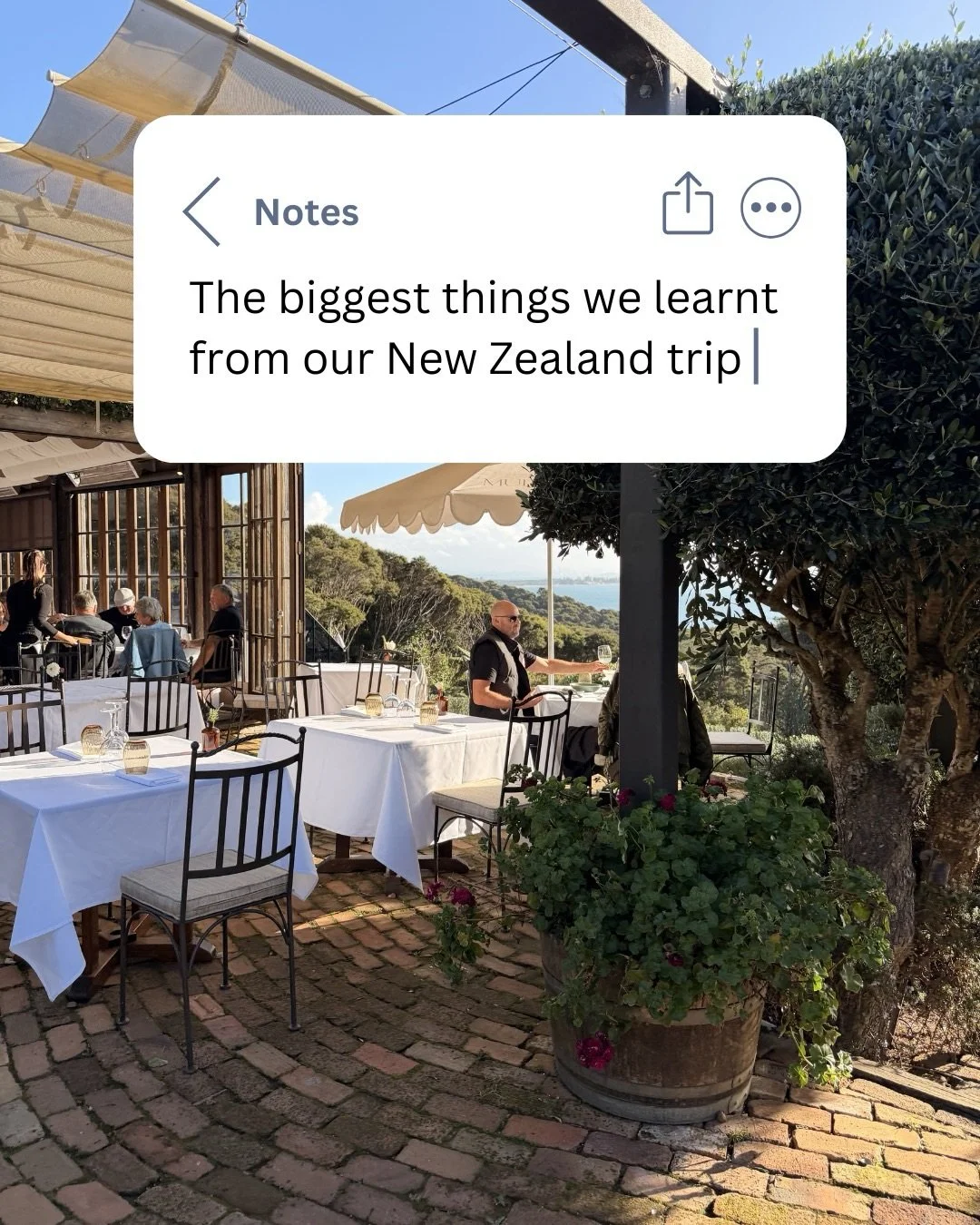 Thinking back on our trip to New Zealand, we got to see firsthand how the industry is changing internationally, walking away with a fresh set of eyes on what we&rsquo;re focusing on for our clients. 

It&rsquo;s not just a local shift. We are now see