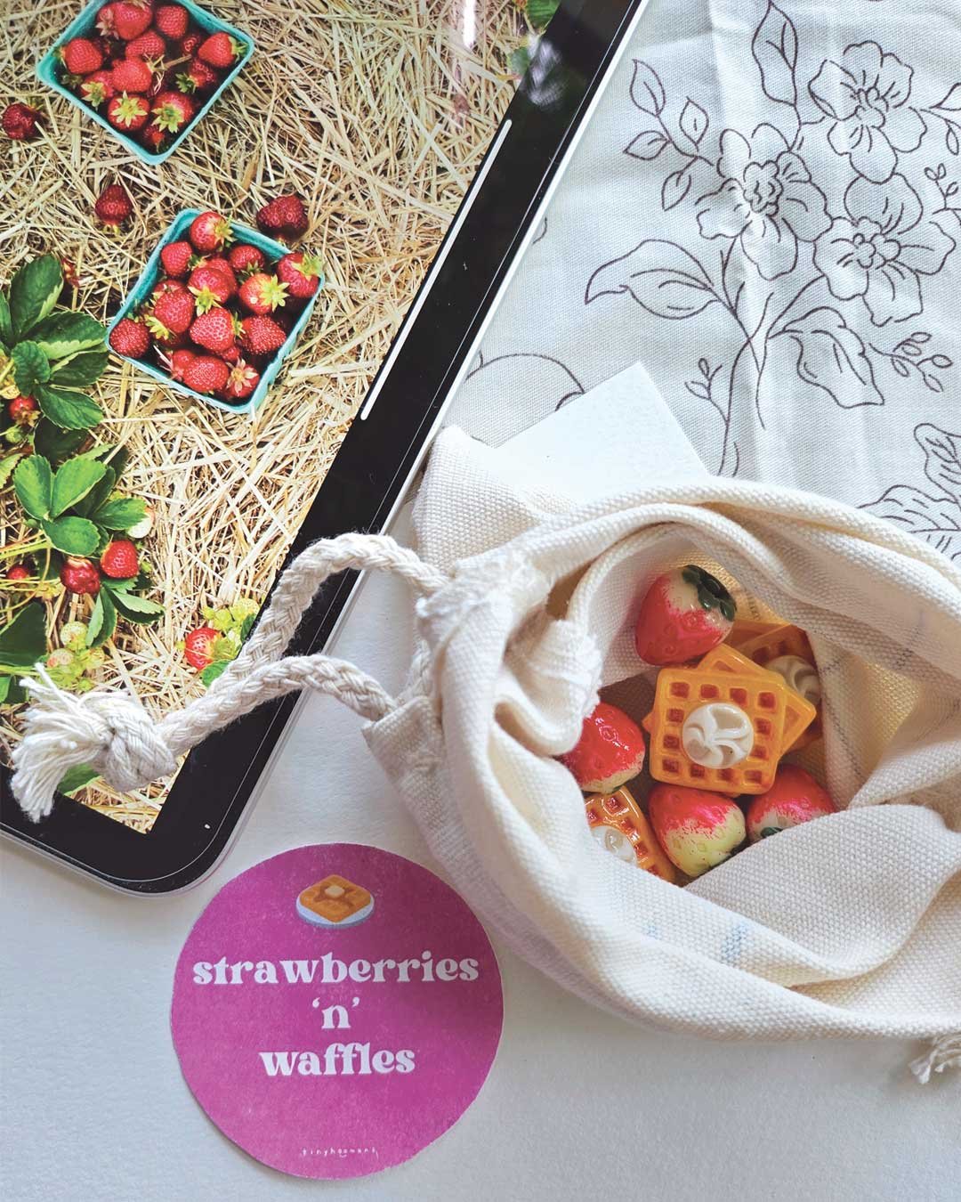 Strawberries 'n' Waffles