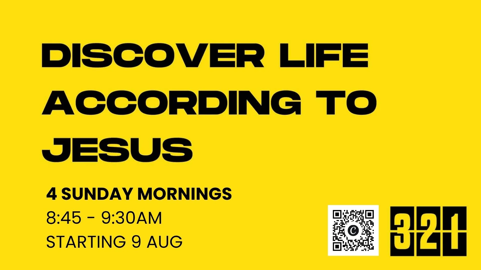 321: Life According to Jesus