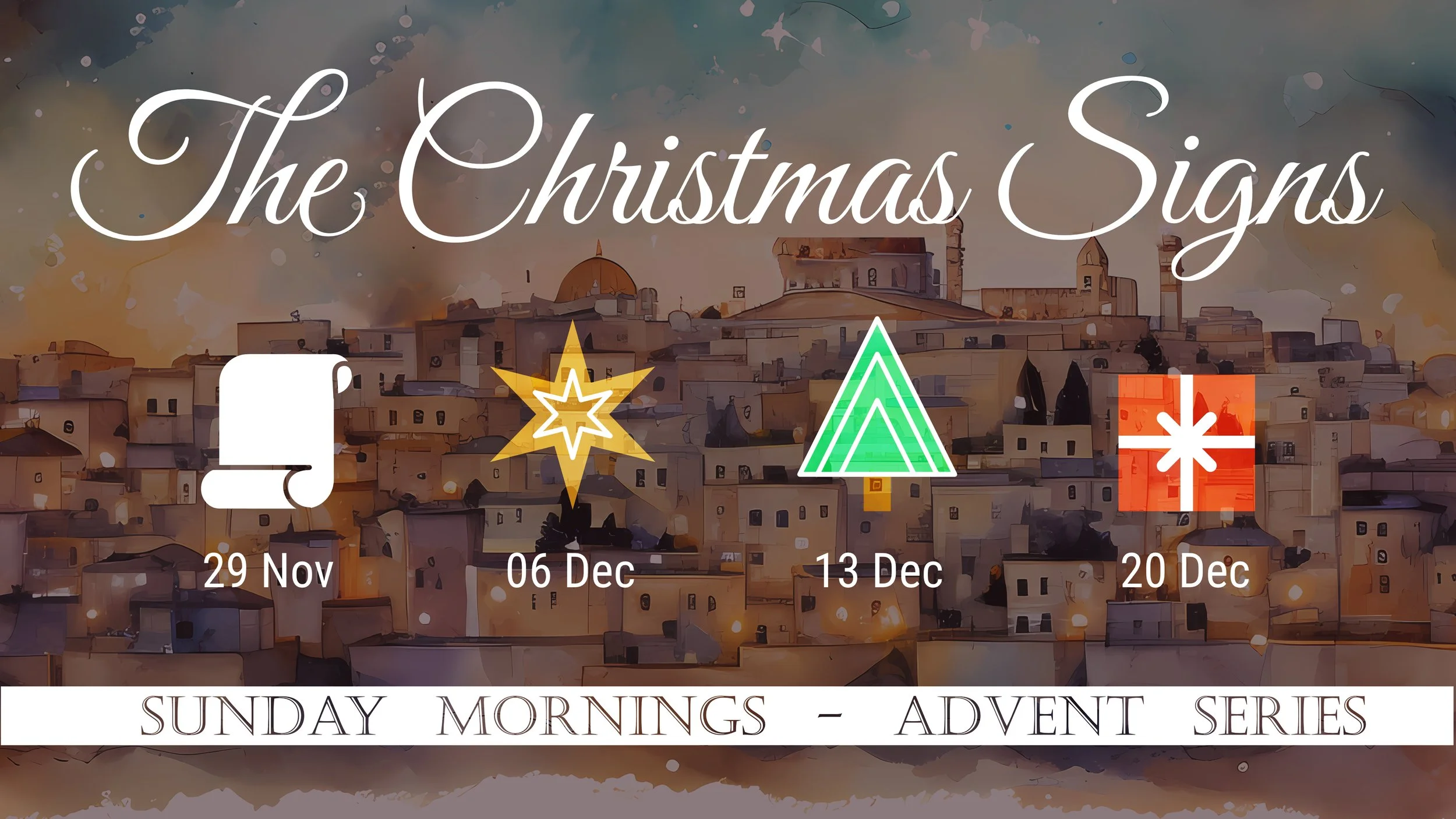 Advent - morning preaching series