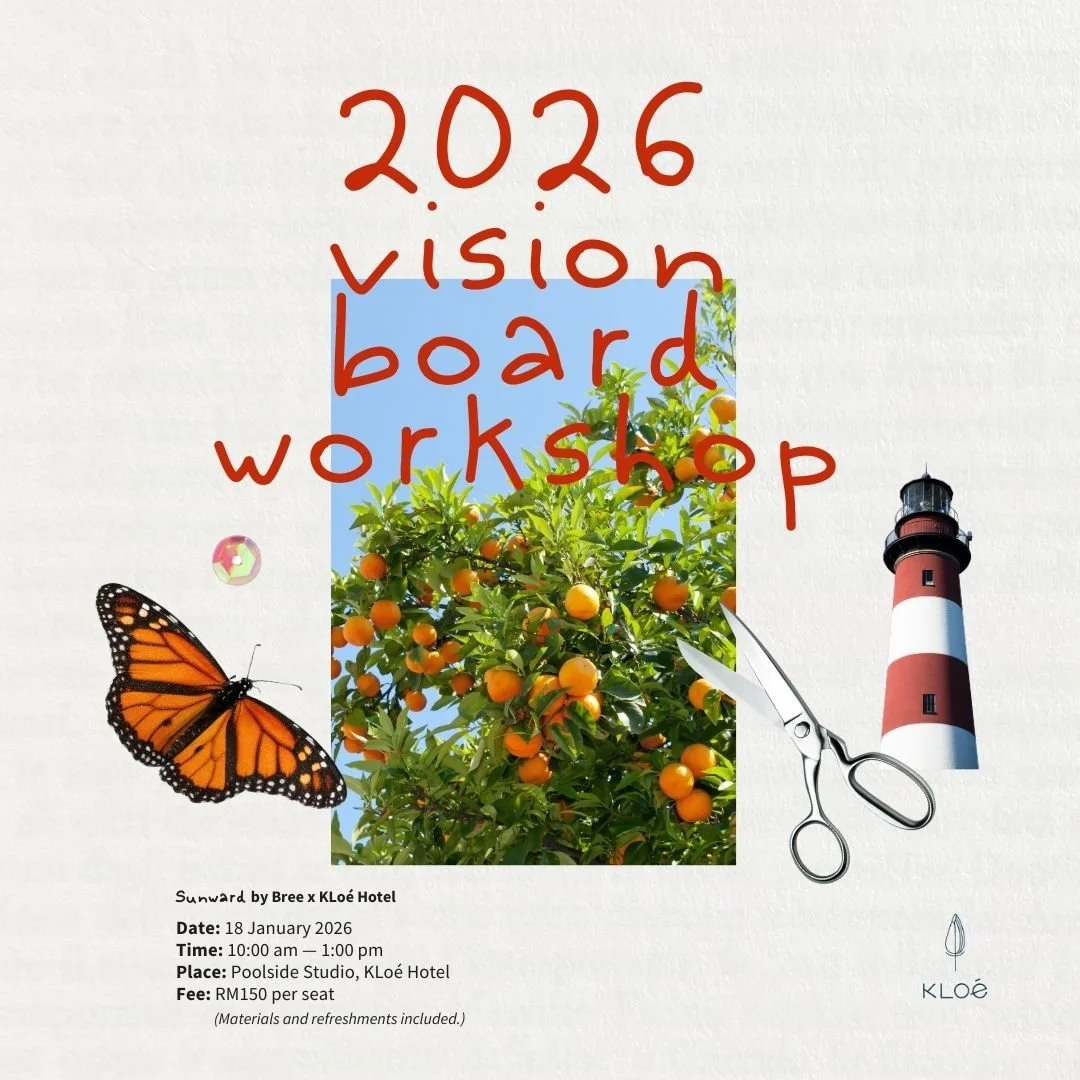 2026 Vision Board Workshop Sunward by Bree × KLoé Hotel