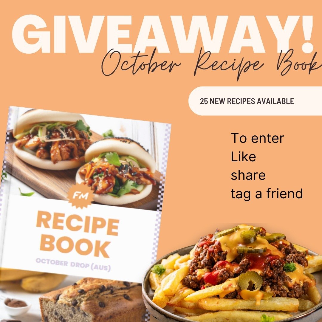🎉GIVEAWAY TIME🎉

This is by far my favourite Recipe book!

🔥Easy to make meals 
🔥Fake away meals 
🔥Savoury and sweet meals
 
HOW TO ENTER:

Like post 
Tag a friend 
Share to story's 

Winner announcement 7th October