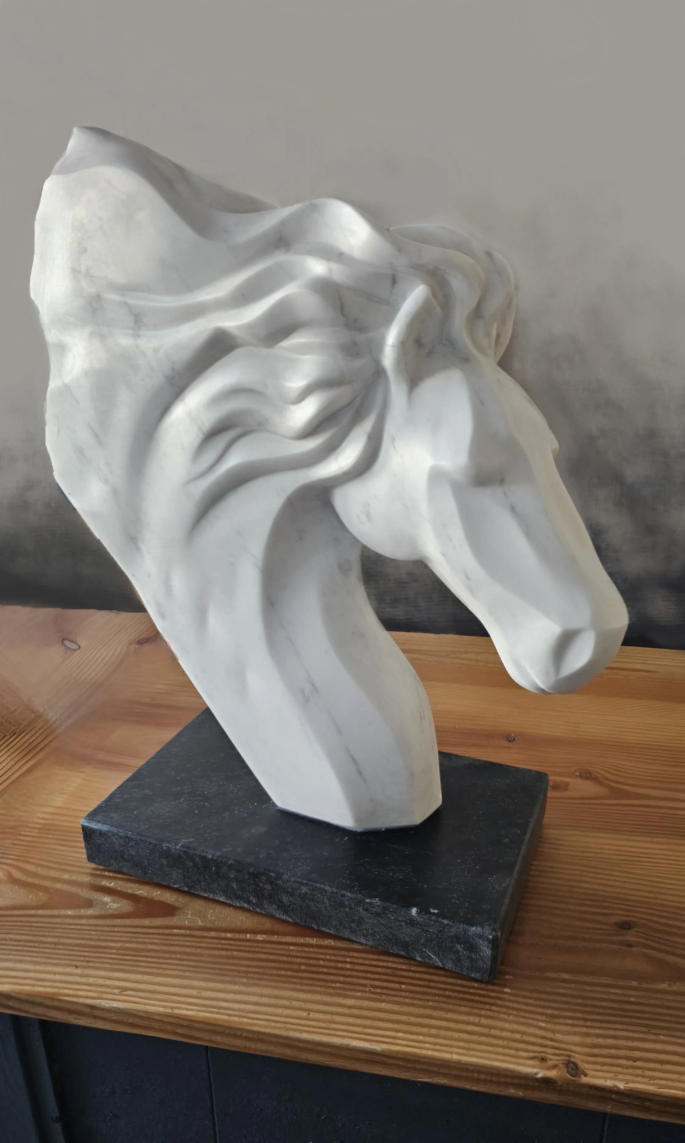 Skulptur Feuerpferd von Bildhauerin Anke Stein aus Diez