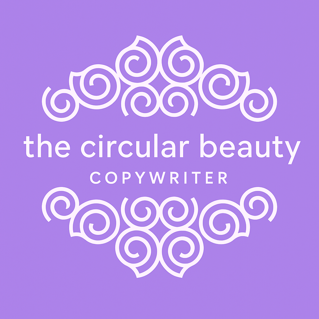 The circular beauty copywriter