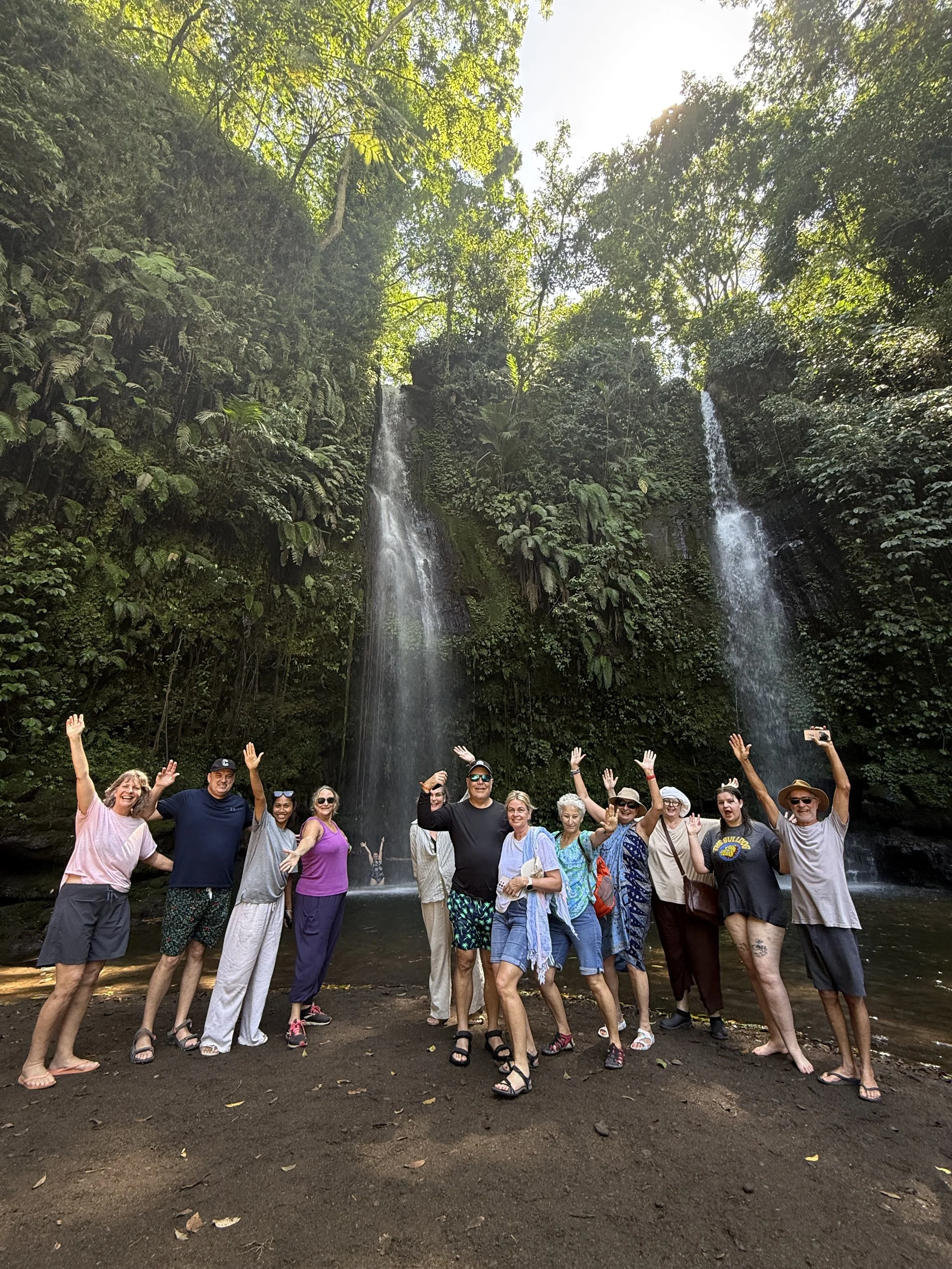 Waterfalls amongst the jungle