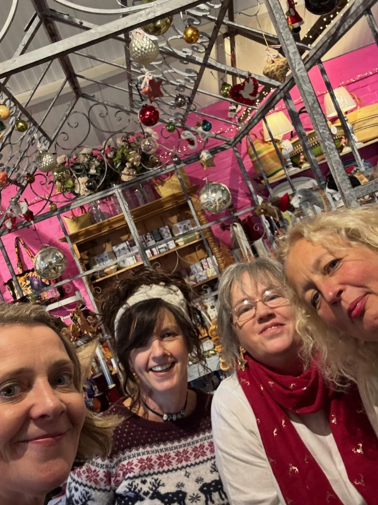 Finally a shout out to our wonderful team Deborah and Liz for their hard work over the last few weeks as all the new stock was flying in (and thanks to our elf Liz who was solely responsible for making our Christmas house look so beautiful),

Also th