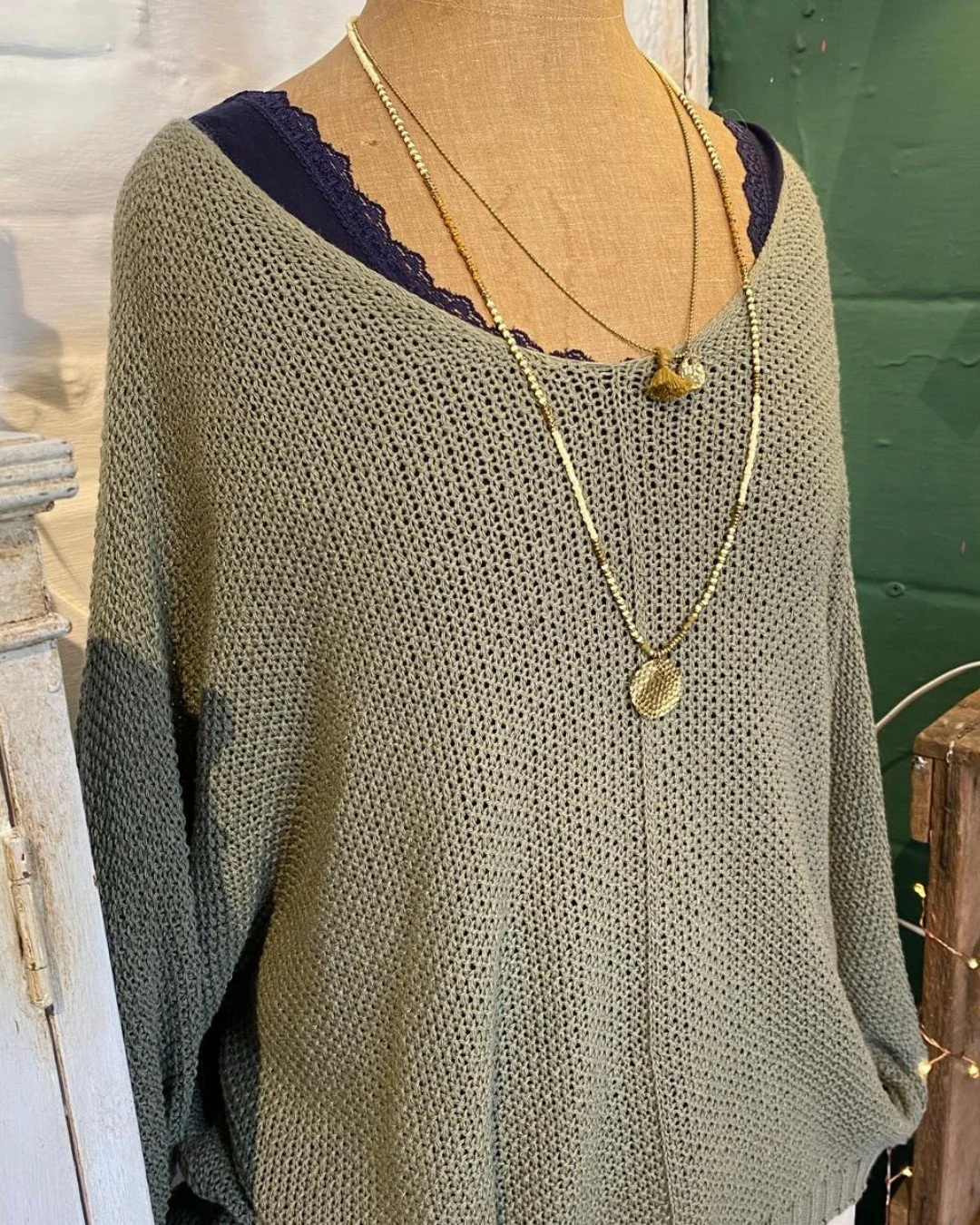 We may only have one or two clothes rails in the shop, but you can be assured there is a very good selection of lovely things! 

We definitely focus on comfortable everyday clothes, but that doesn't mean you won't find something for a smart night out