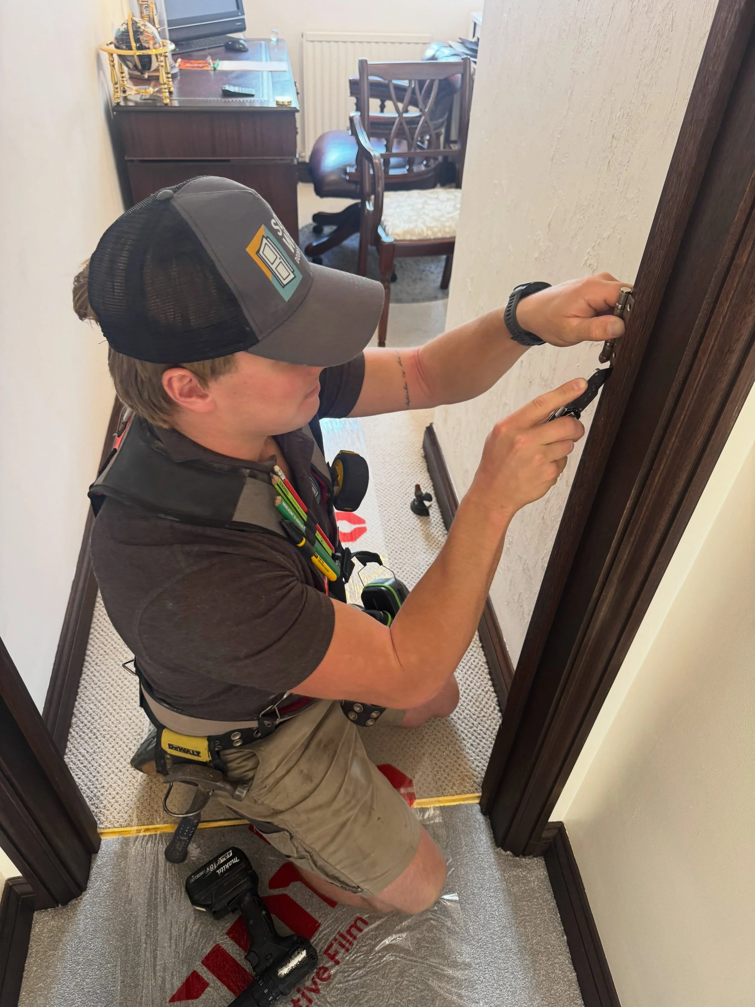 A quality door installation is about much more than just hanging a door. It&rsquo;s the care, precision and attention to detail that make the difference.