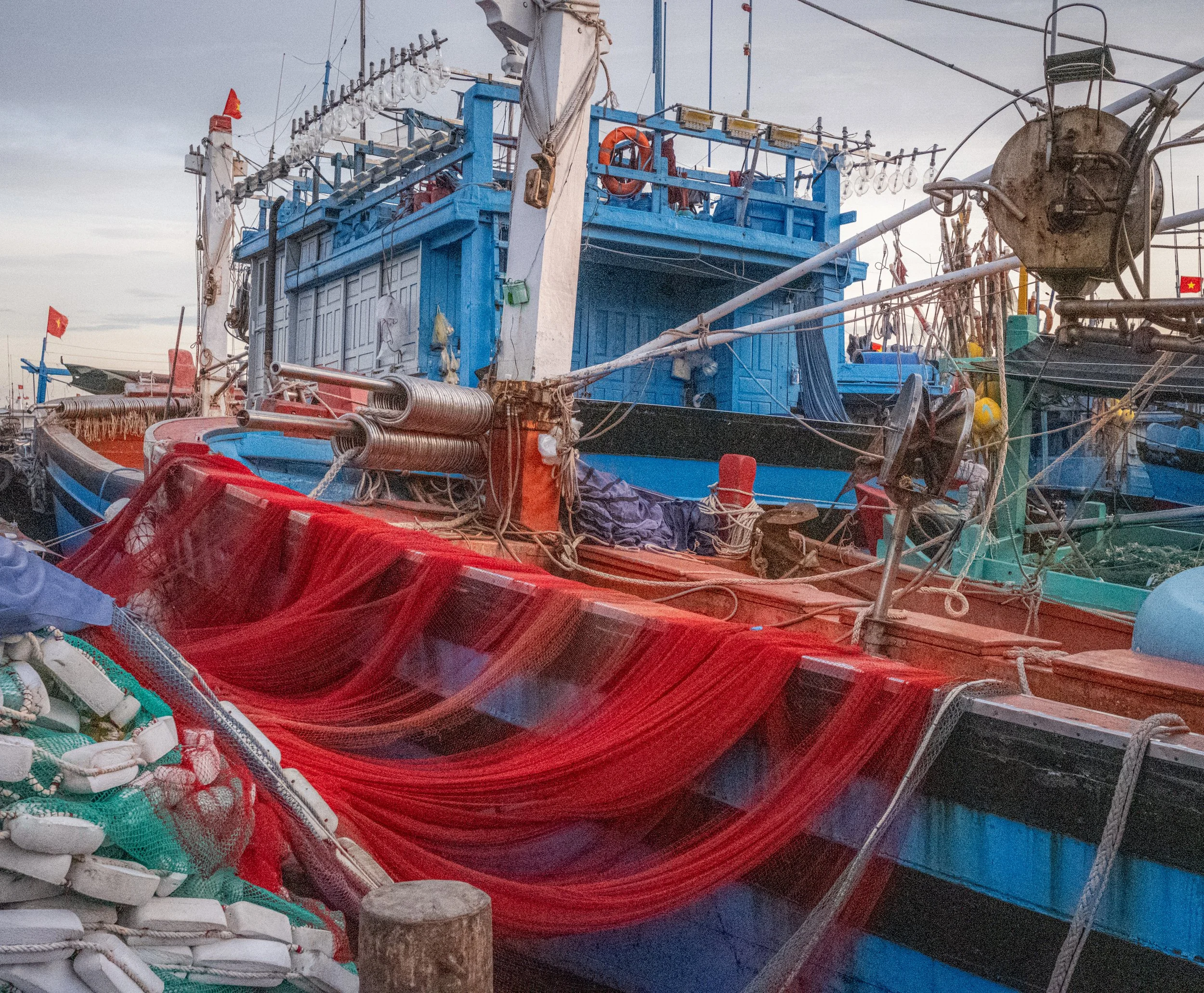 Fishing boat in Phu Yen