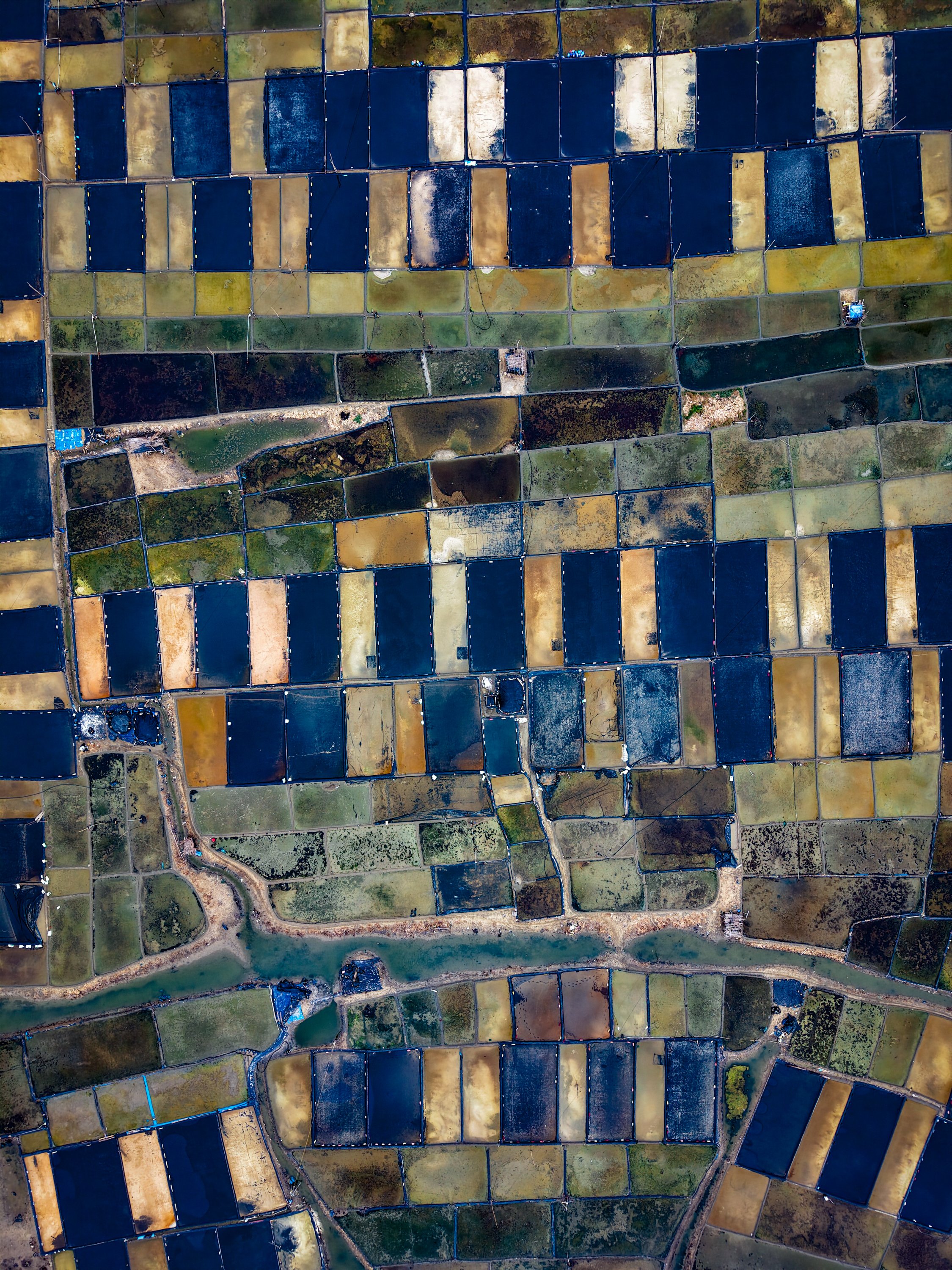 Salt fields in Phu Yen