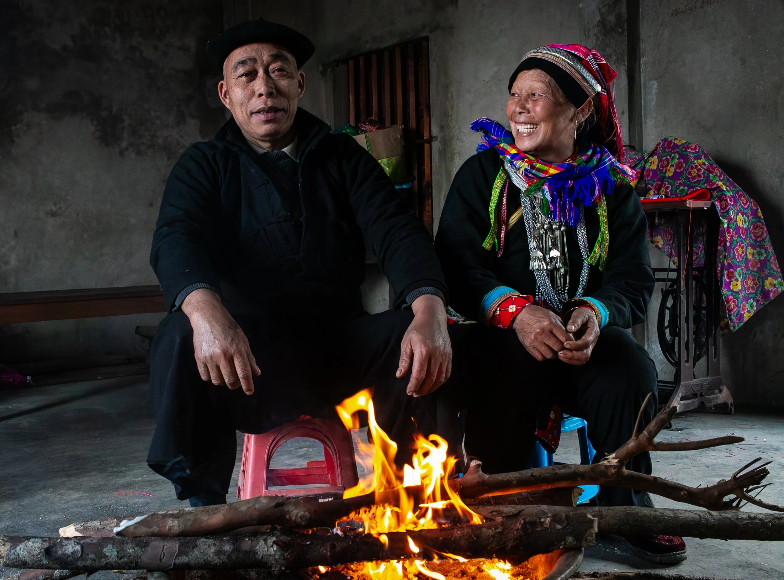 A Dao couple in Ha Giang