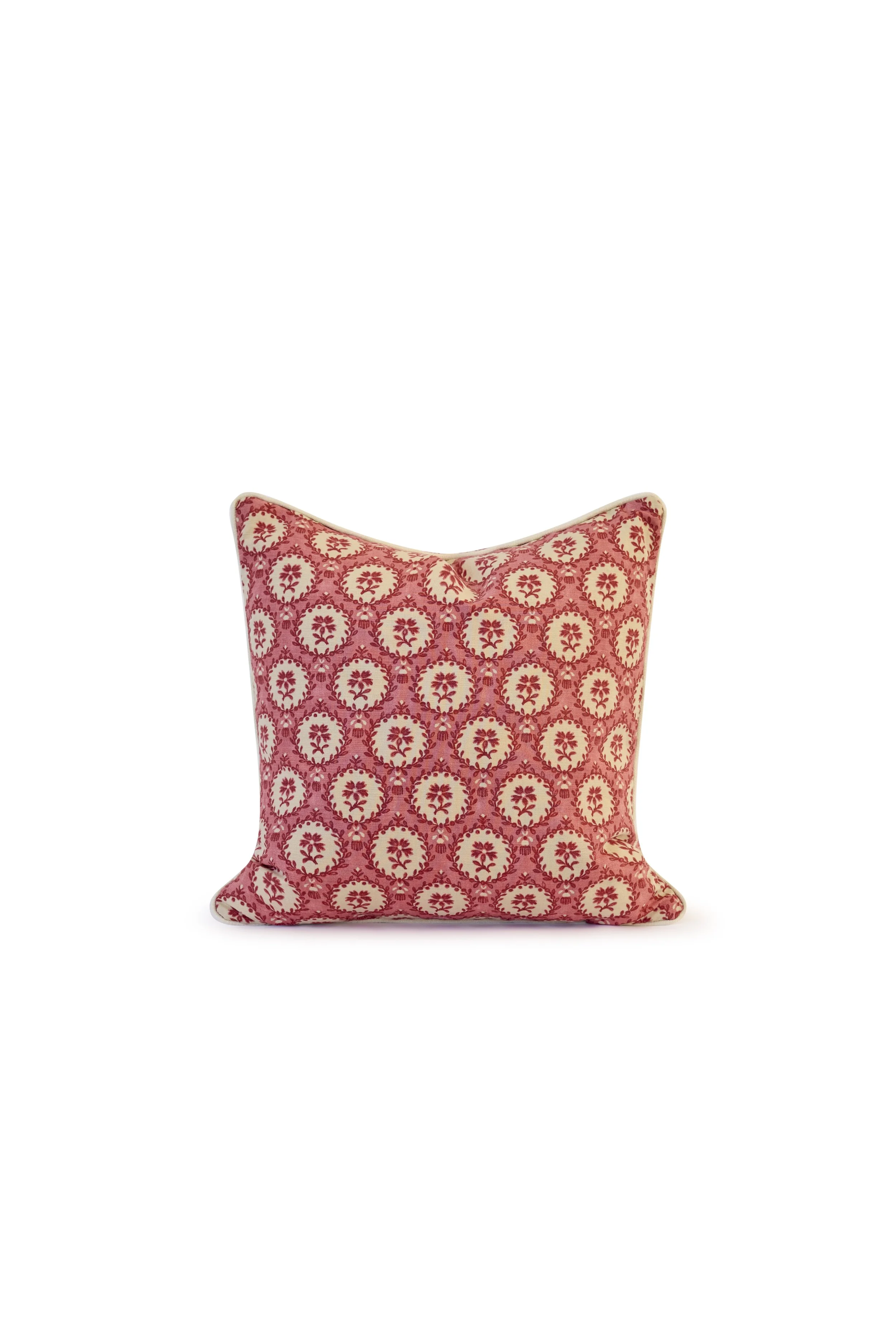 Camellia Cushion in Red