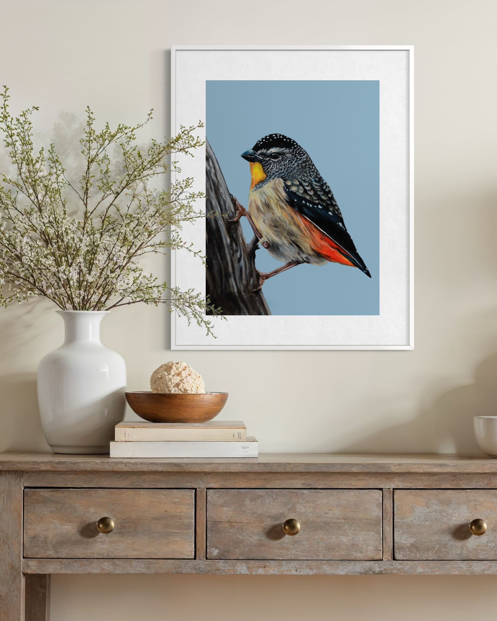 "Pretty Little Pardalote" Fine Art Print