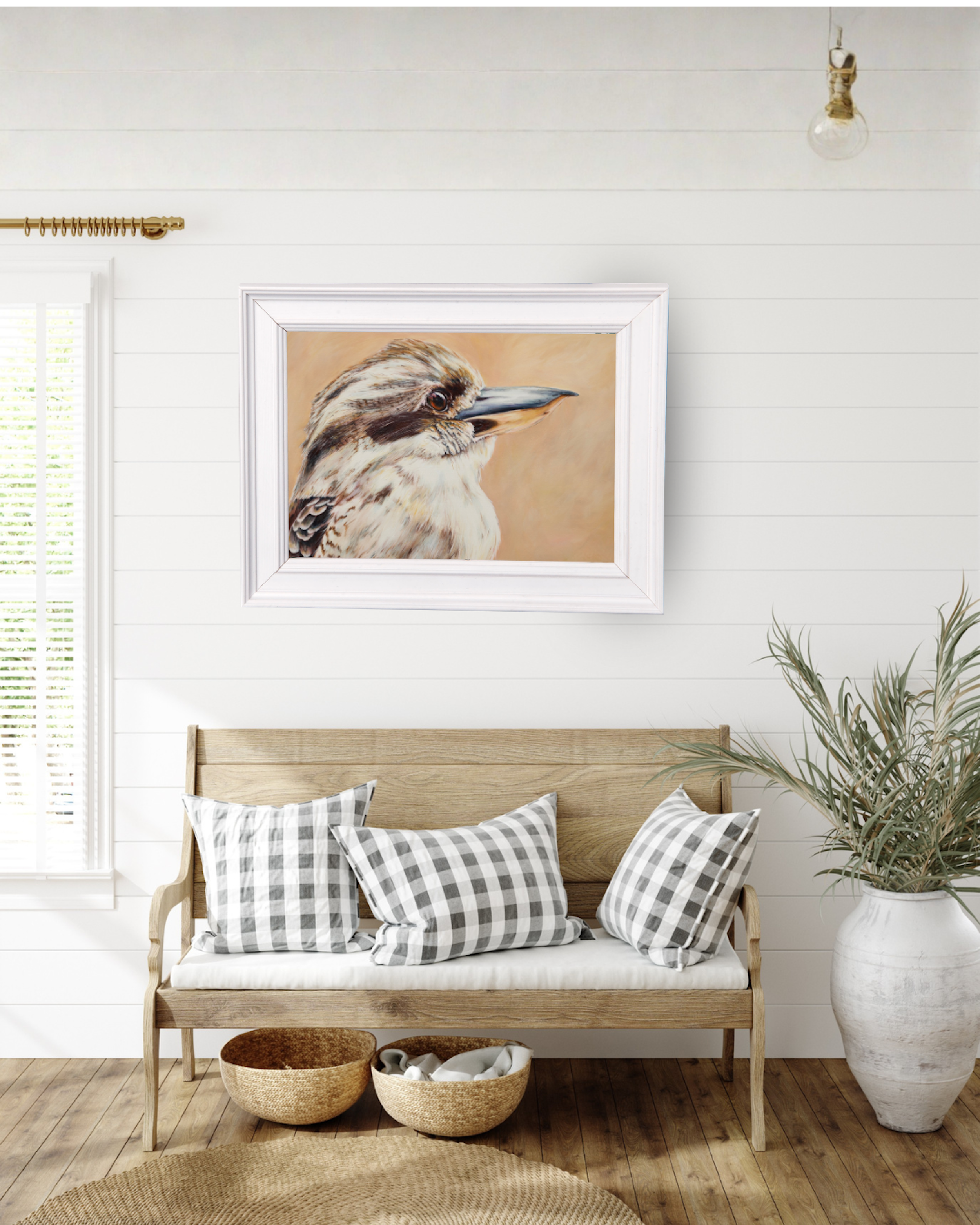 "Feathered Watcher" Fine Art Print