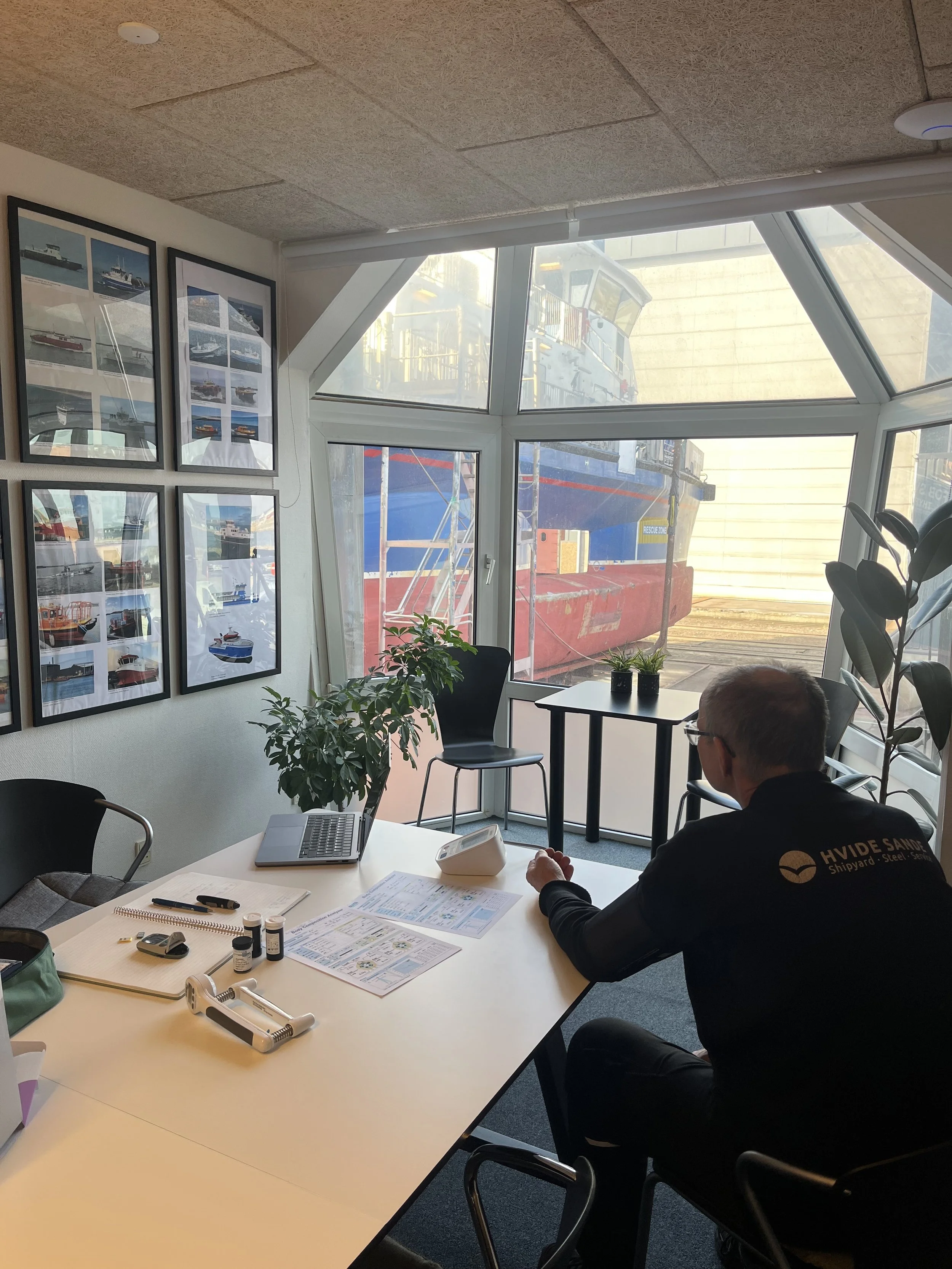 Sundhedstjek hos Hvide Sande Shipyard 
