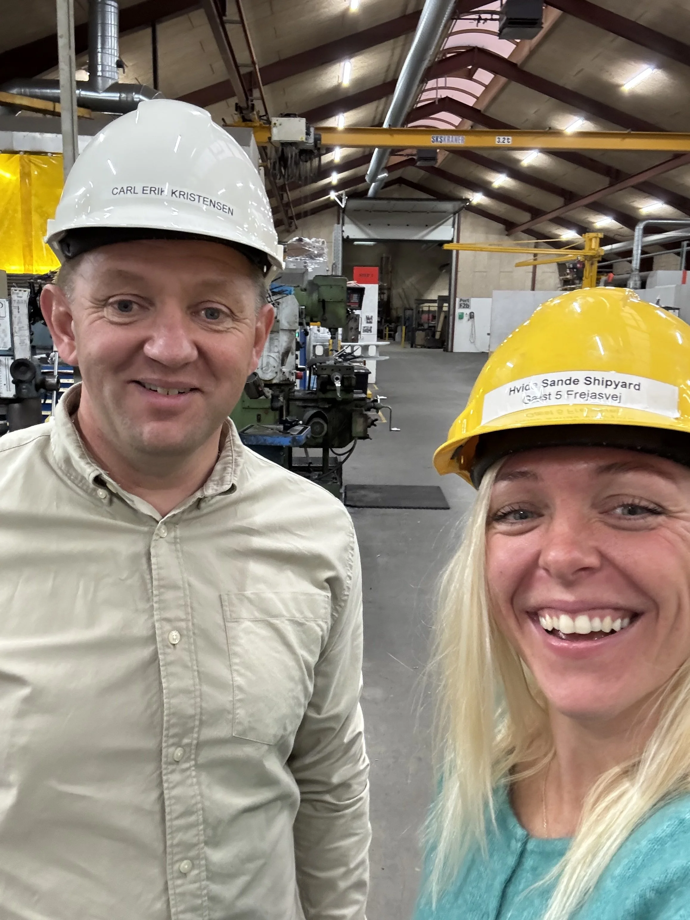 Virksomhedsbesøg hos Hvide Sande Shipyard