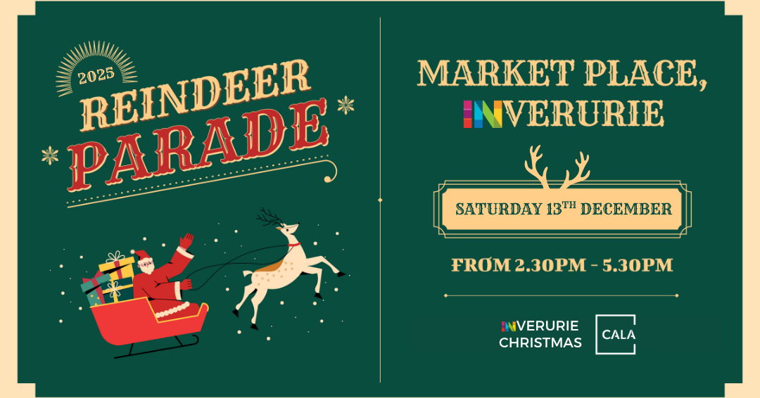 INverurie Reindeer Parade 2025