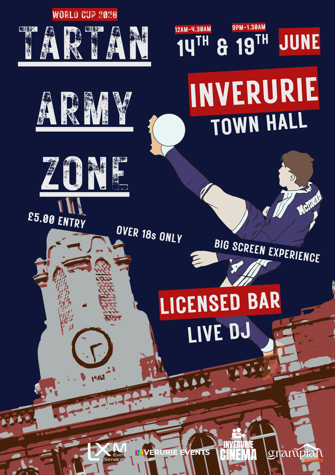 World Cup Fanzone, Aberdeenshire, Inverurie