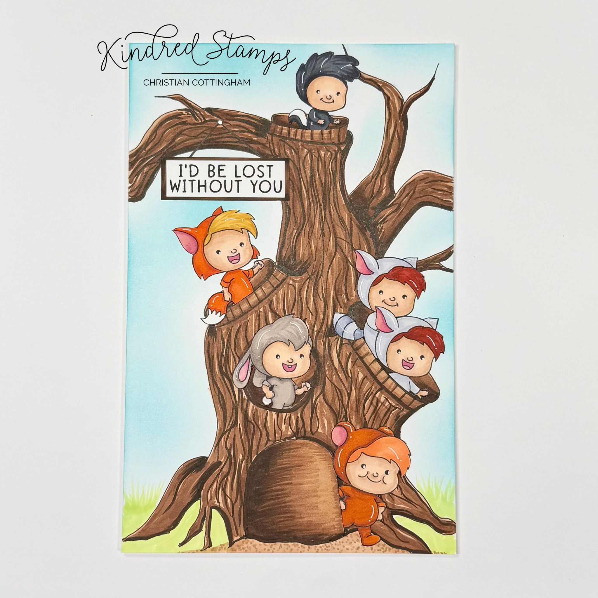 Get Lost: March Kindred Stamps Release