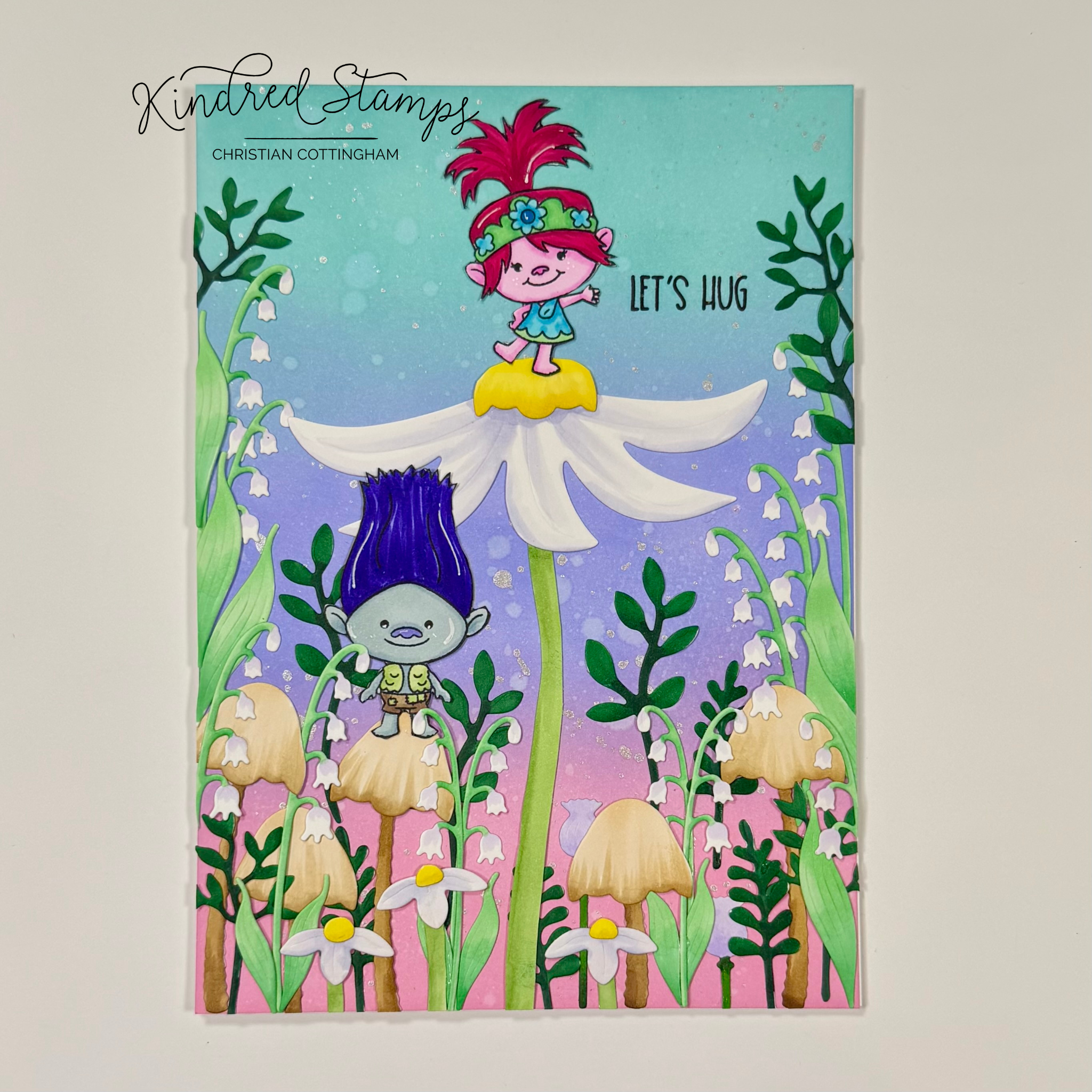 Sparkle Friends: Kindred Stamps April Release