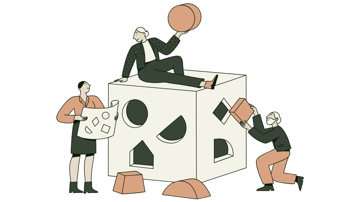 Project vs BAU illustration