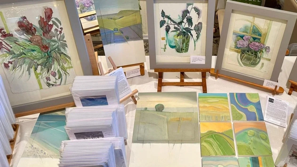 Open Studio in Lymington, buy art from the artist, Sheila Hope