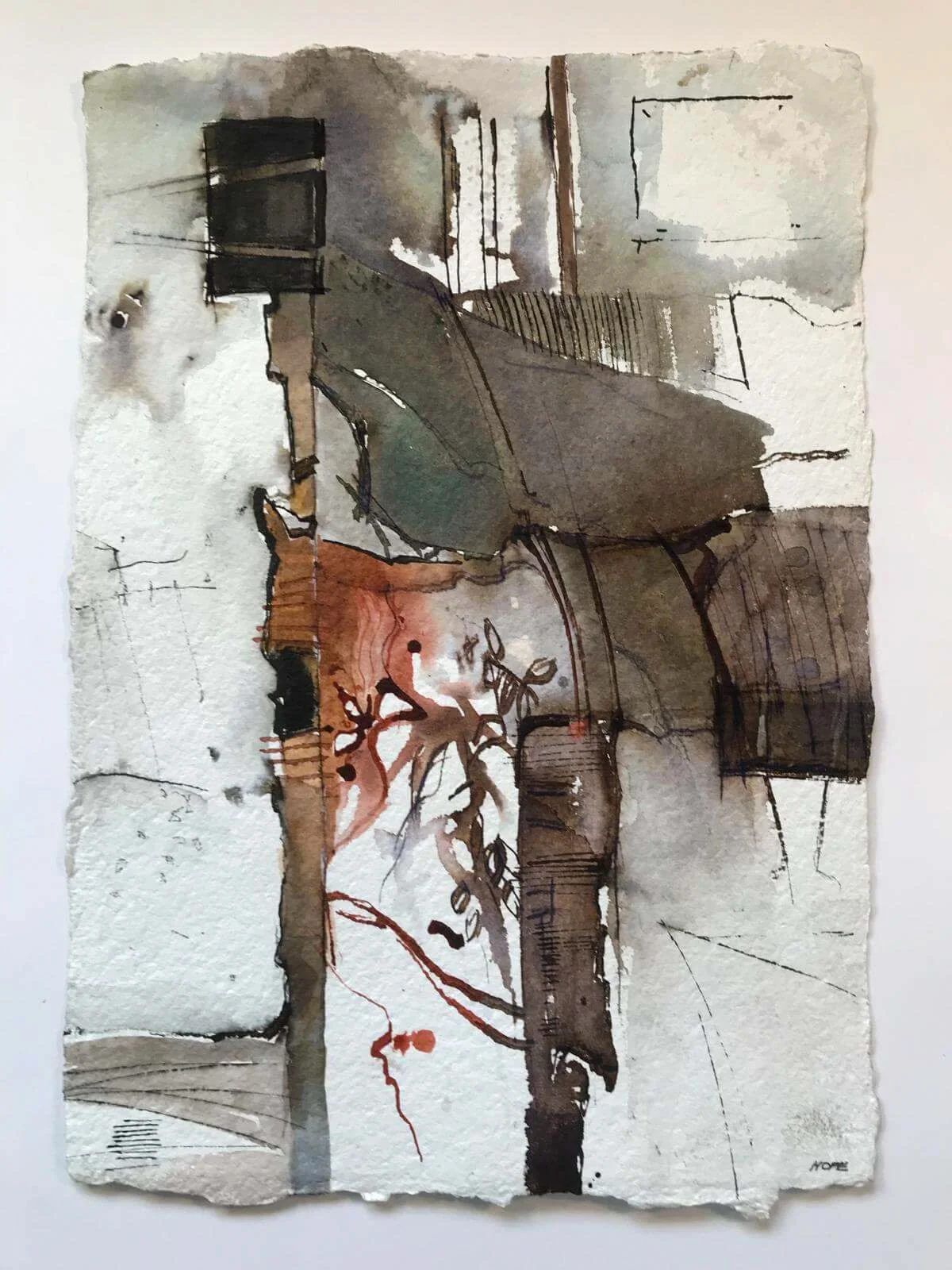 Life Within - Hidden
30 x 21 cm
Ink on handmade paper