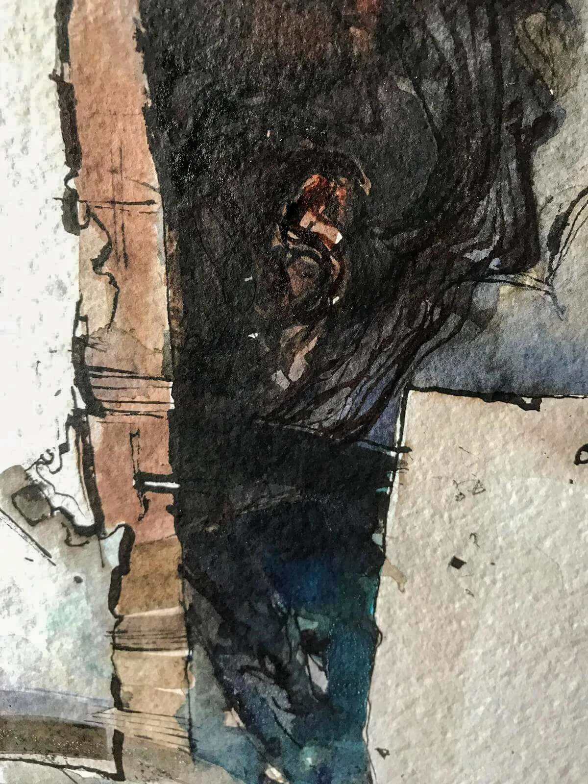 Enlarged details of 'Life Within'