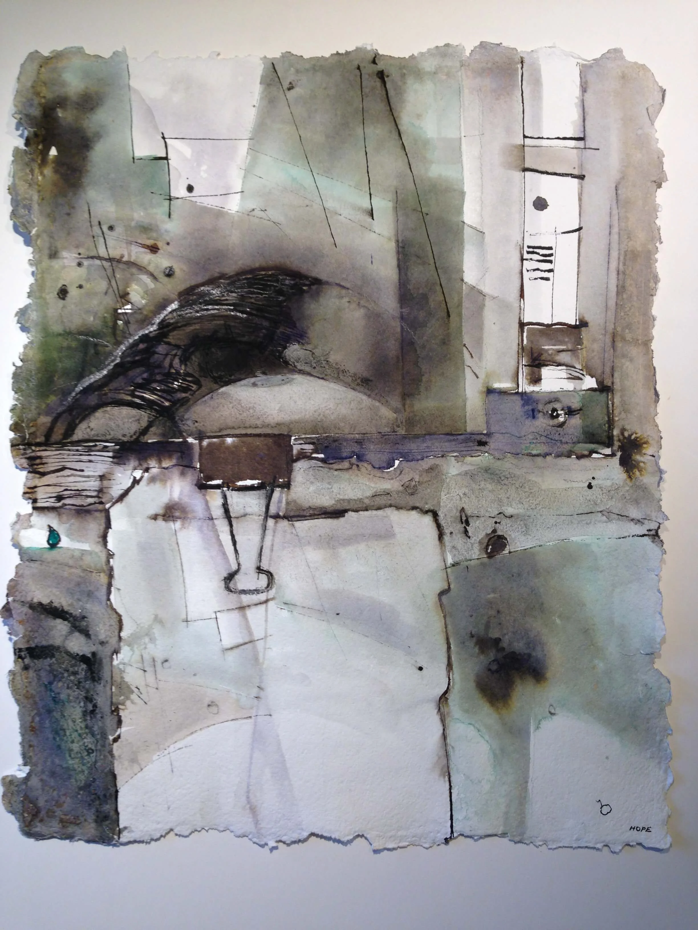 Life Within Lonesome
53 x 43 cm
Ink on handmade paper