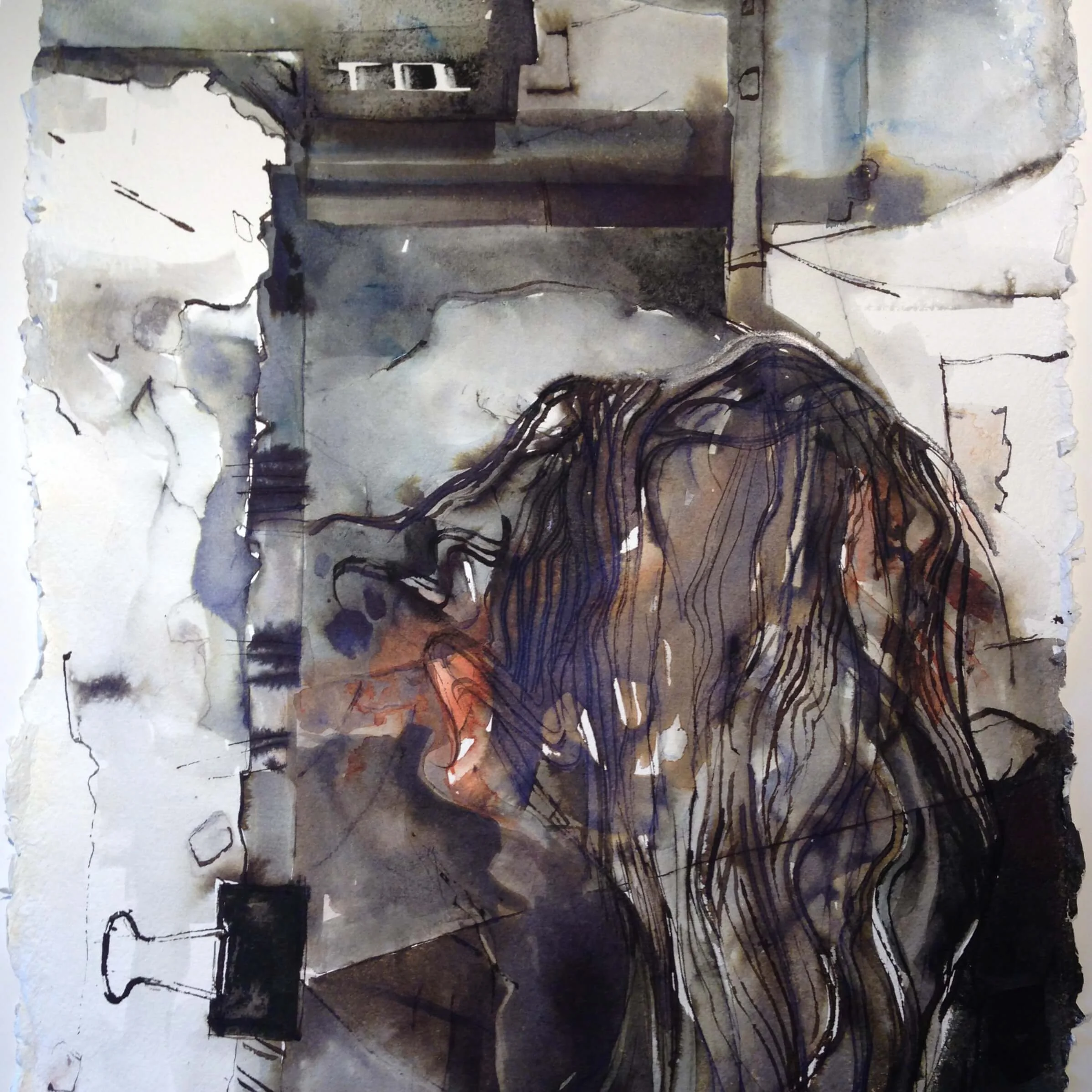 Life Within - Silence 1
53 x 43 cm 🔴
Ink on handmade paper
