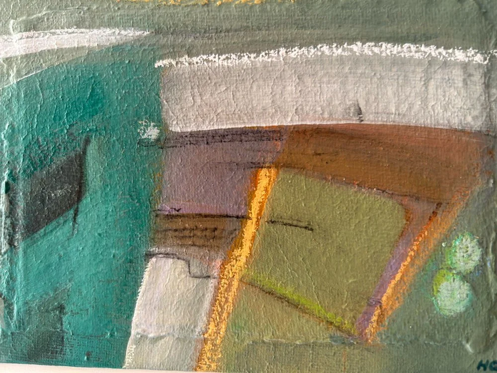 Abstract 3
18 x13 cm
Mixed media on canvas board