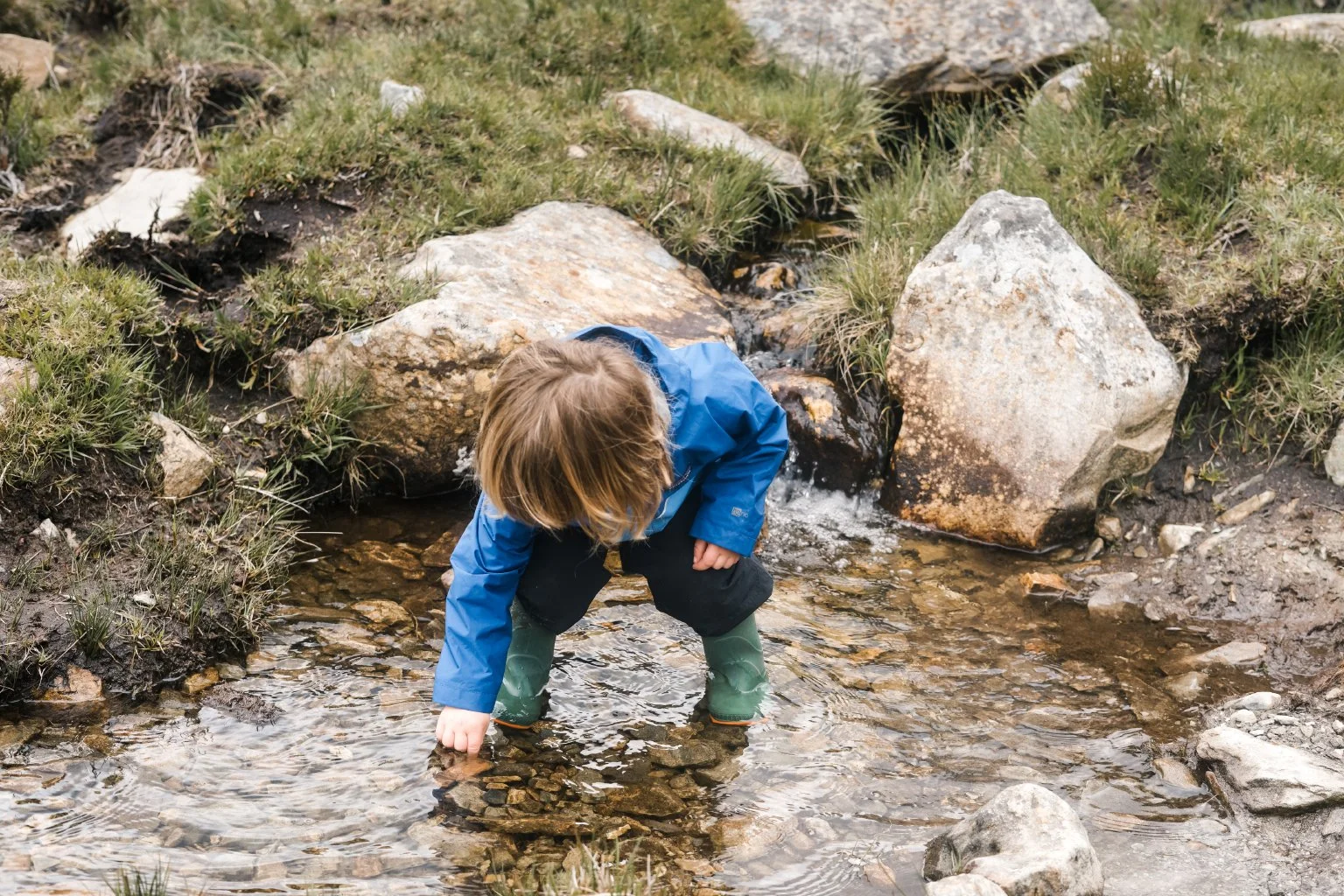  Stopping at every stream to throw stones 
