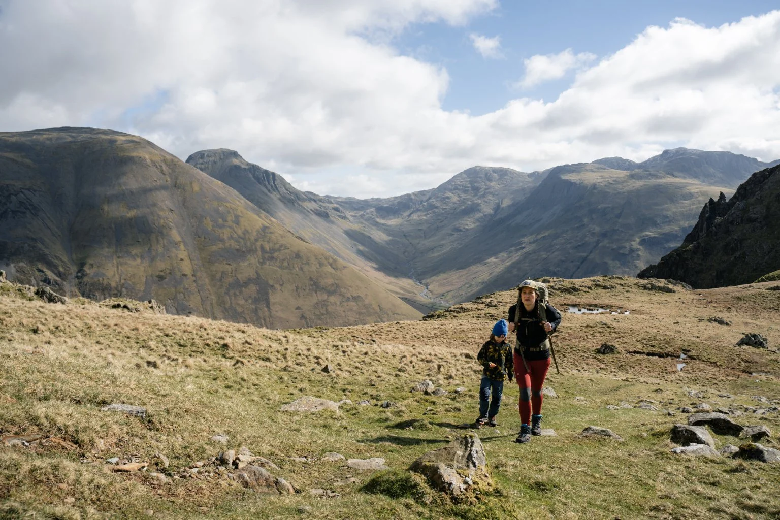 Heading for the summit of Red Pike