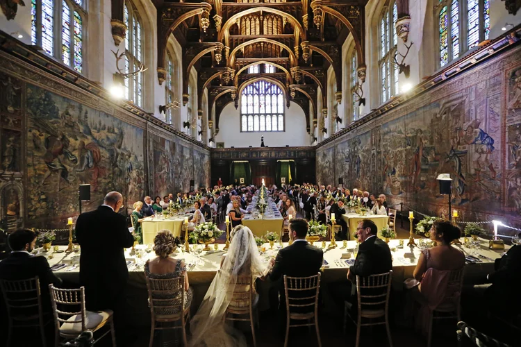 Hampton Court Palace wedding photography by Brett Harkness