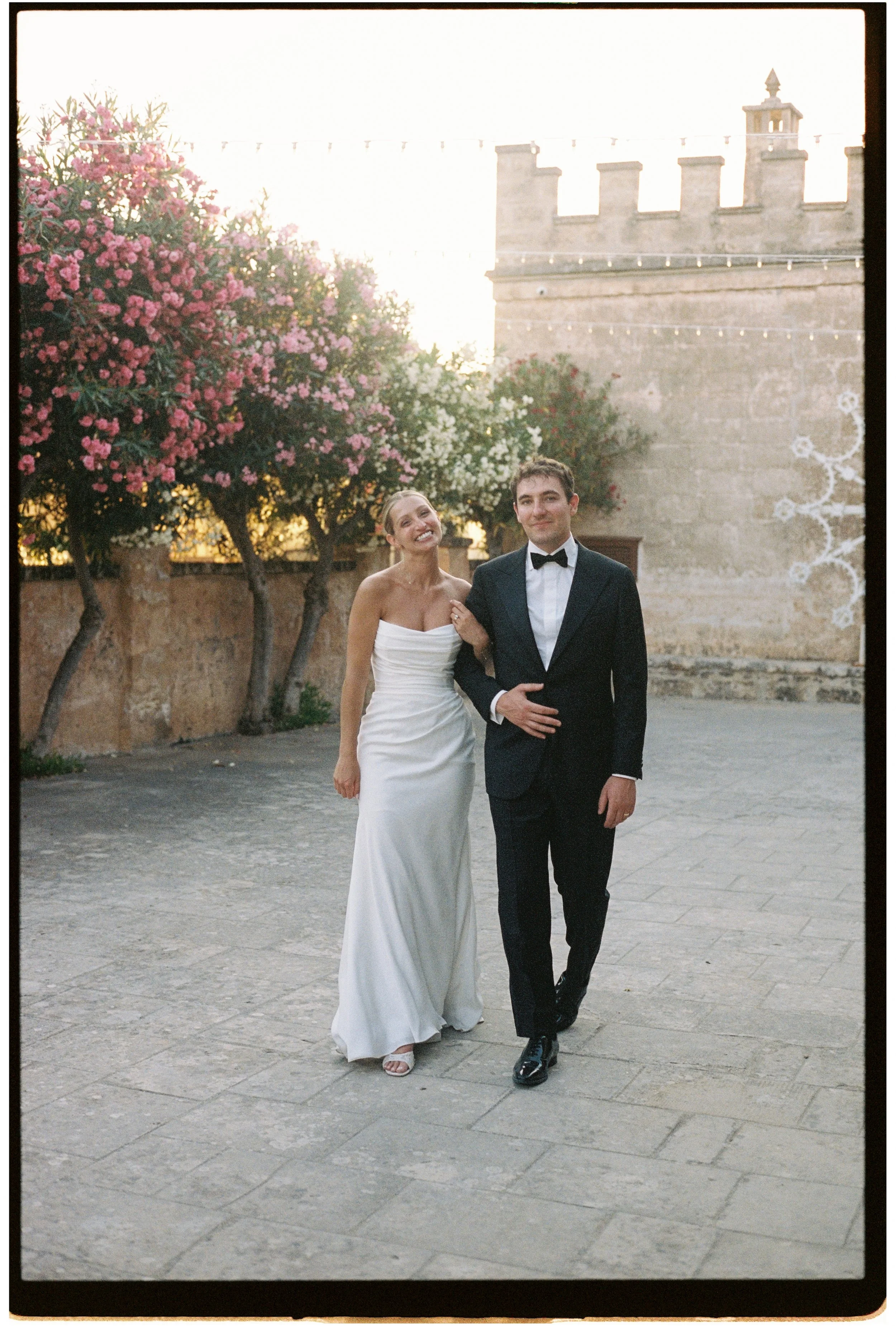 35mm film wedding photography on Kodak Portra 400