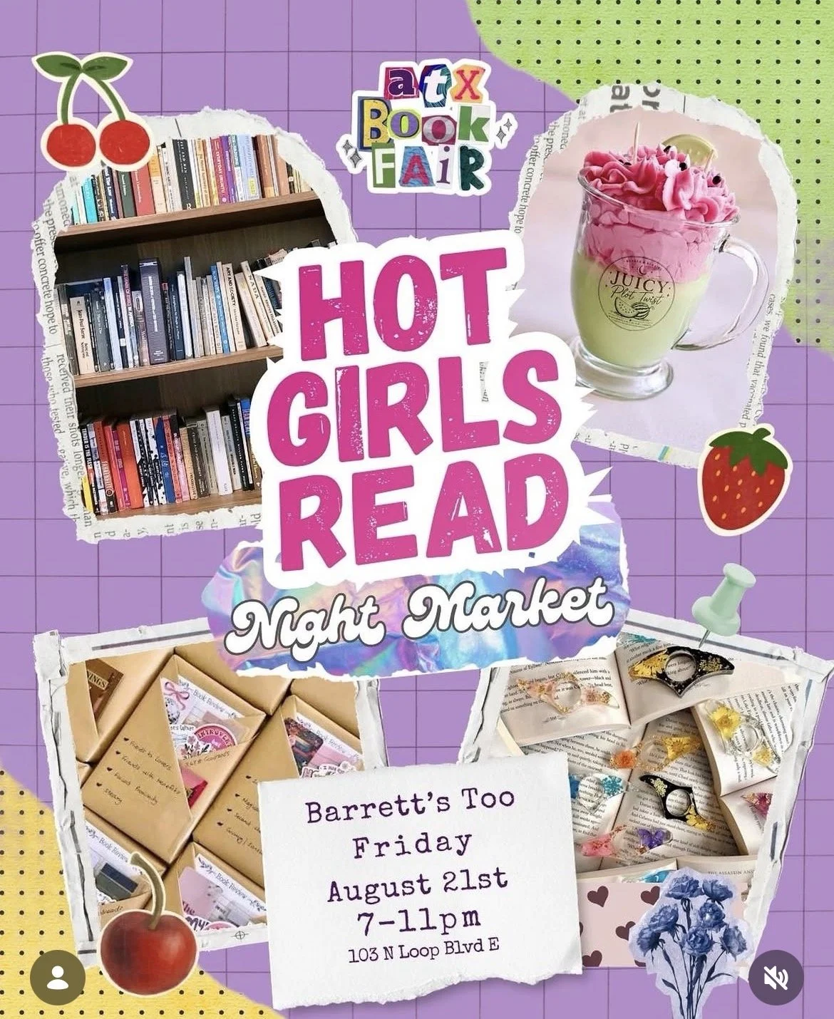 Hot Girls Read Night Market