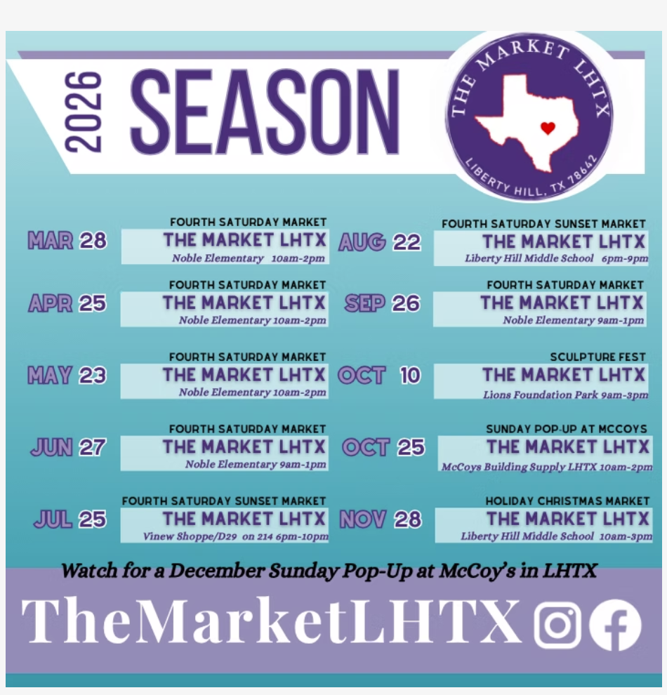 The Fourth Saturday Market by The Market at LHTX