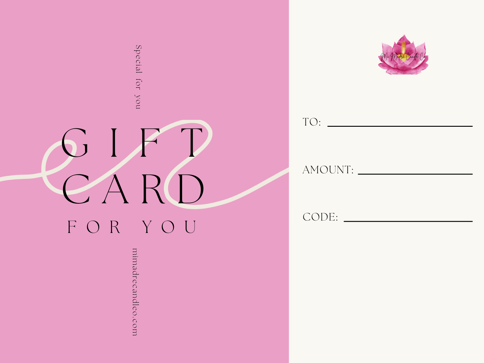 Mi Madre Candle Co Gift Card