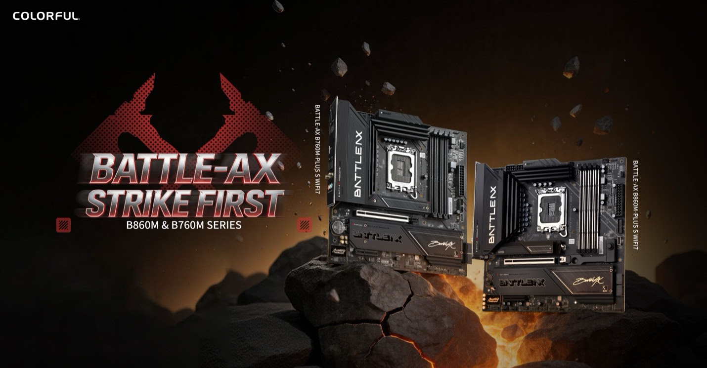 Colorful Expands Battle AX Line With B860M Plus S And B760M Plus S Boards Bringing WiFi 7 To Budget Intel Builds