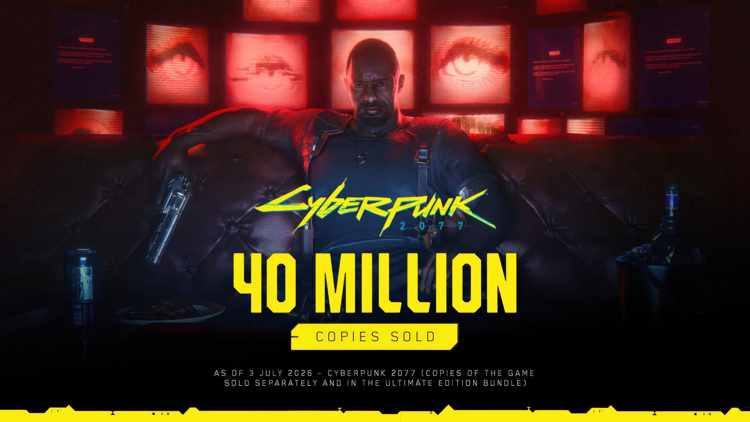 Cyberpunk 2077 Surpasses 40 Million Sales as CD Projekt RED Completes One of Gaming’s Biggest Comebacks