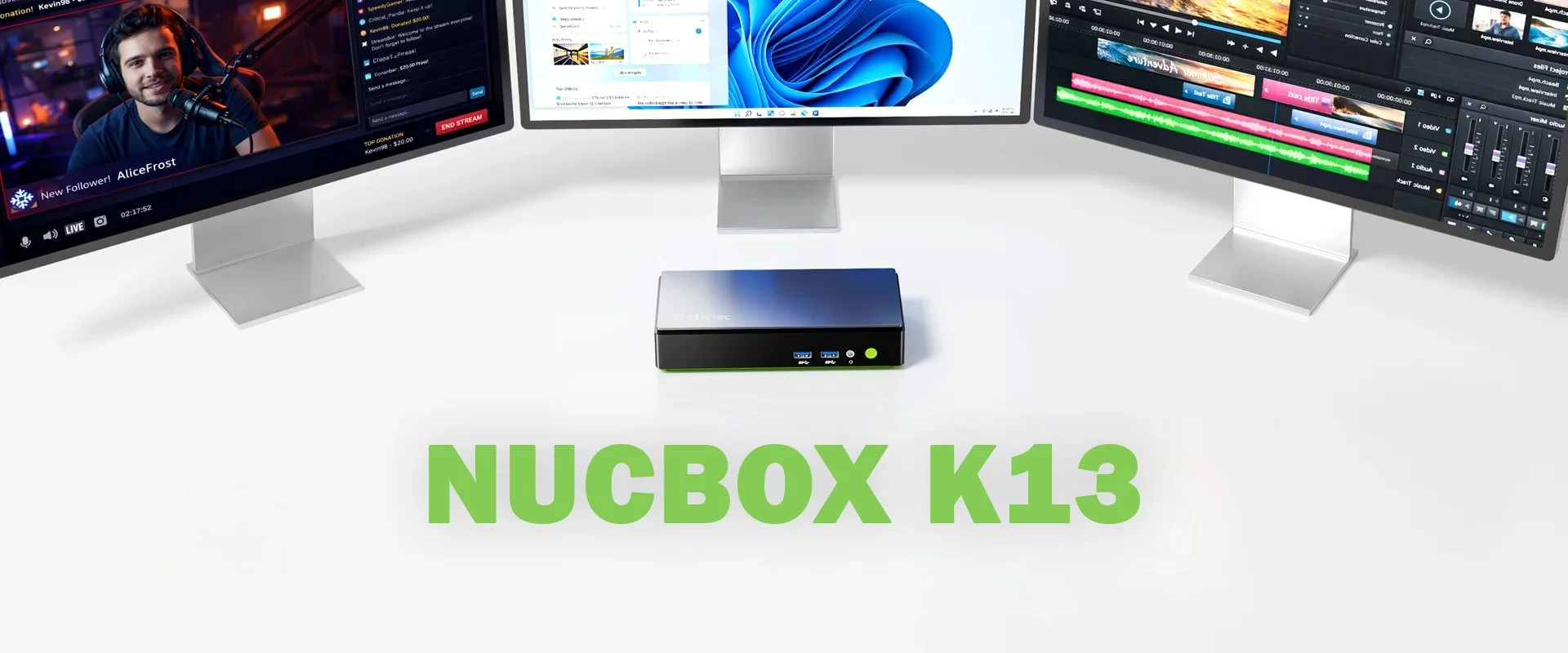 GMKtec Launches NucBox K13 With Core Ultra 7 256V and 5 GbE LAN in Its First Lunar Lake Mini PC
