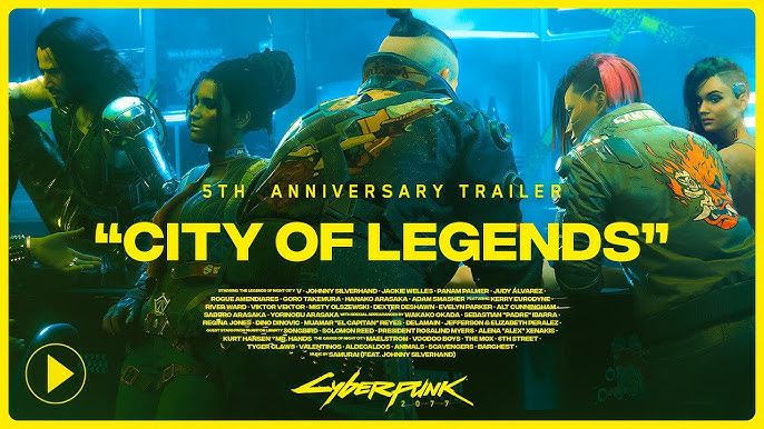 Cyberpunk 2077 Celebrates Fifth Anniversary with Major Discounts, New Trading Card Game, Collector’s Set, NVIDIA Giveaway, and More