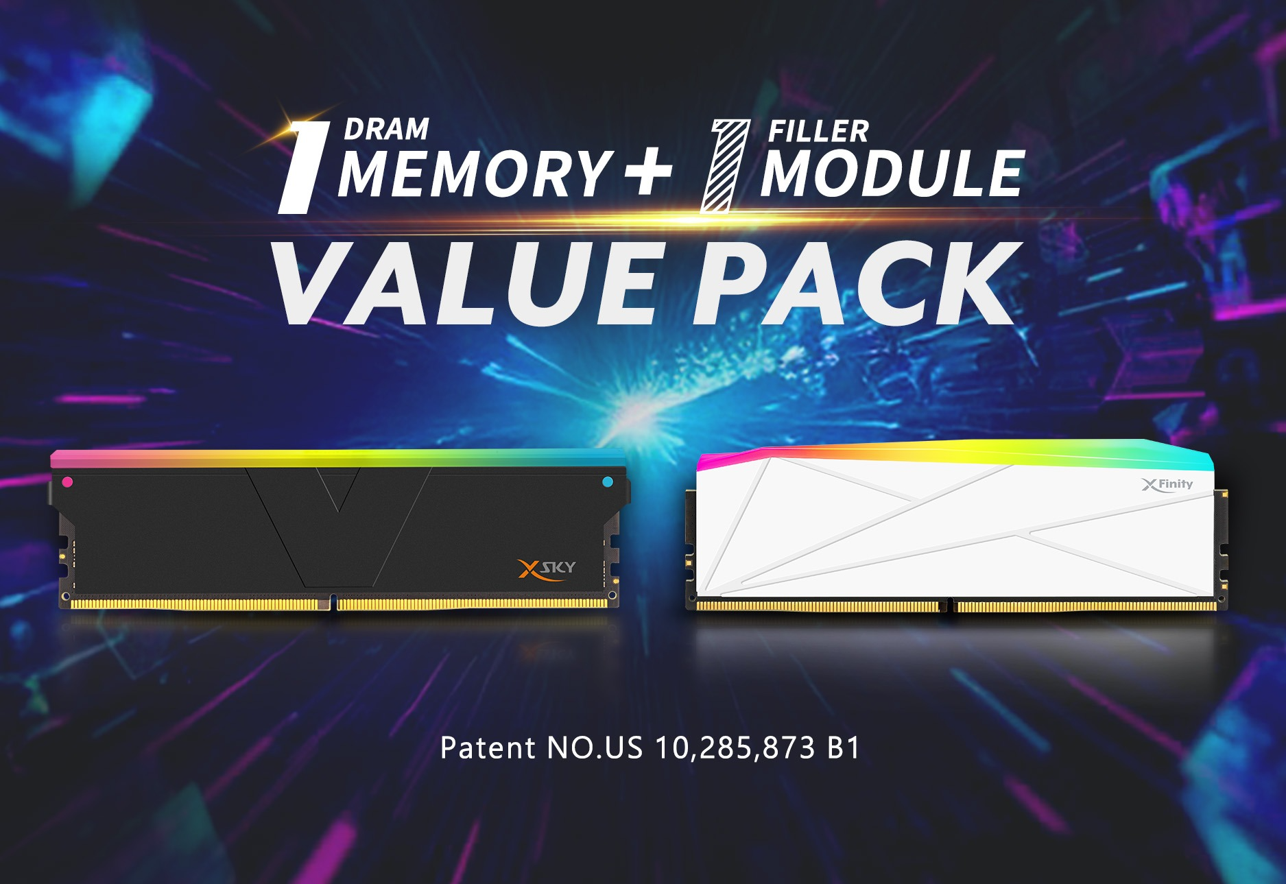 V-COLOR Launches 1+1 DDR5 Memory and RGB Filler Kit for AMD Ryzen Gaming Builds
