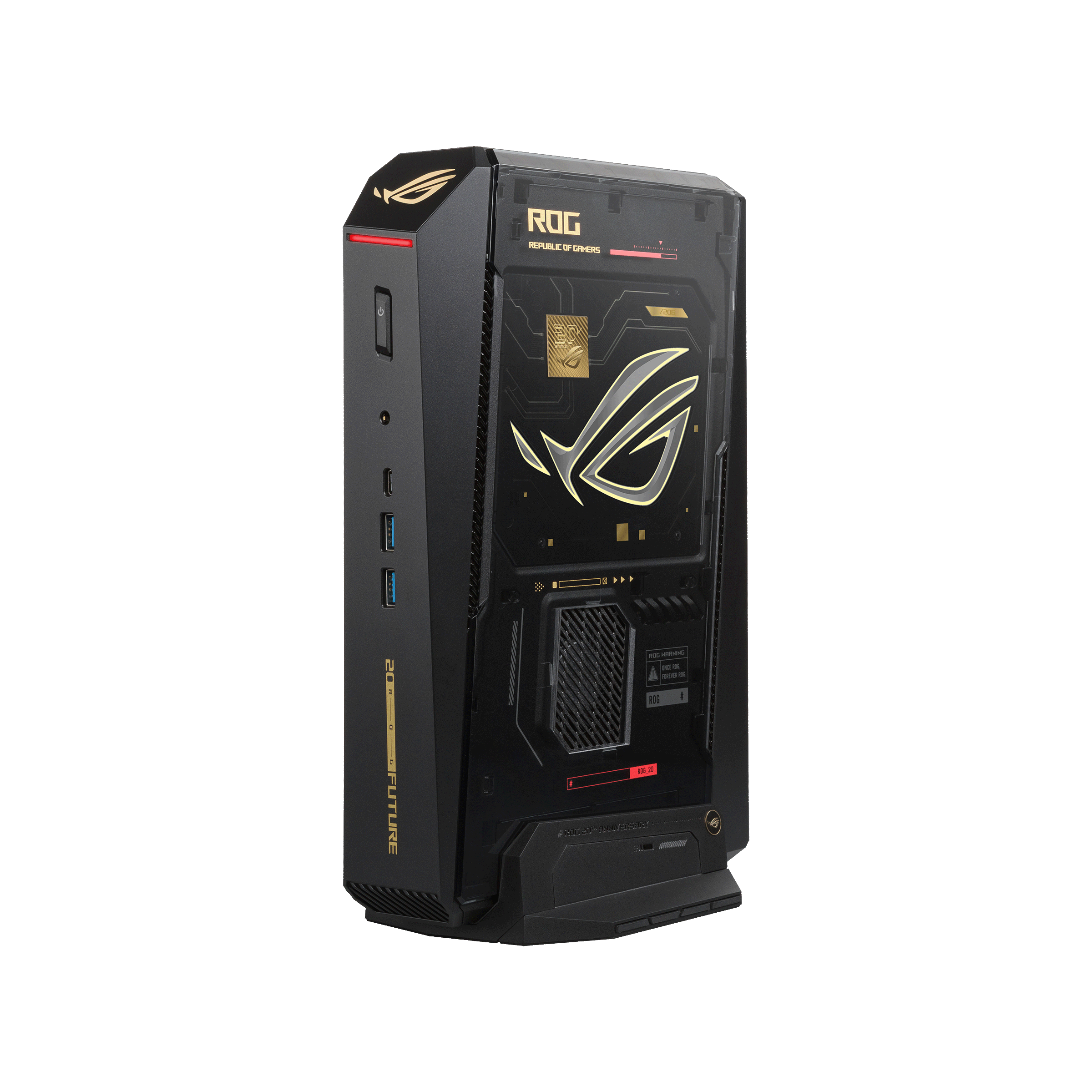 ROG NUC 16 Edition Front View with Light On.png