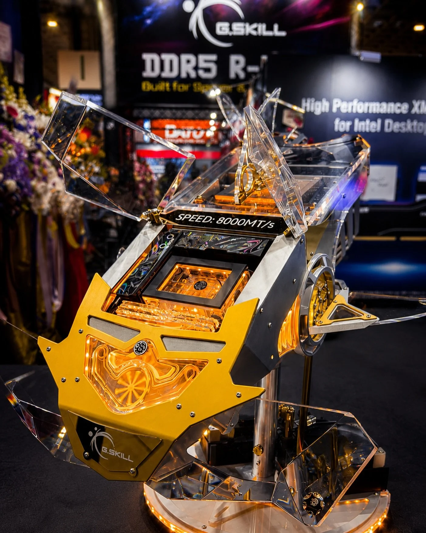 ✨ One of the coolest PC builds we&rsquo;ve had the pleasure of seeing at Computex 2026!

This incredible custom showcase from G.SKILL is a true work of art, combining stunning craftsmanship with high-end performance. From the futuristic design to the